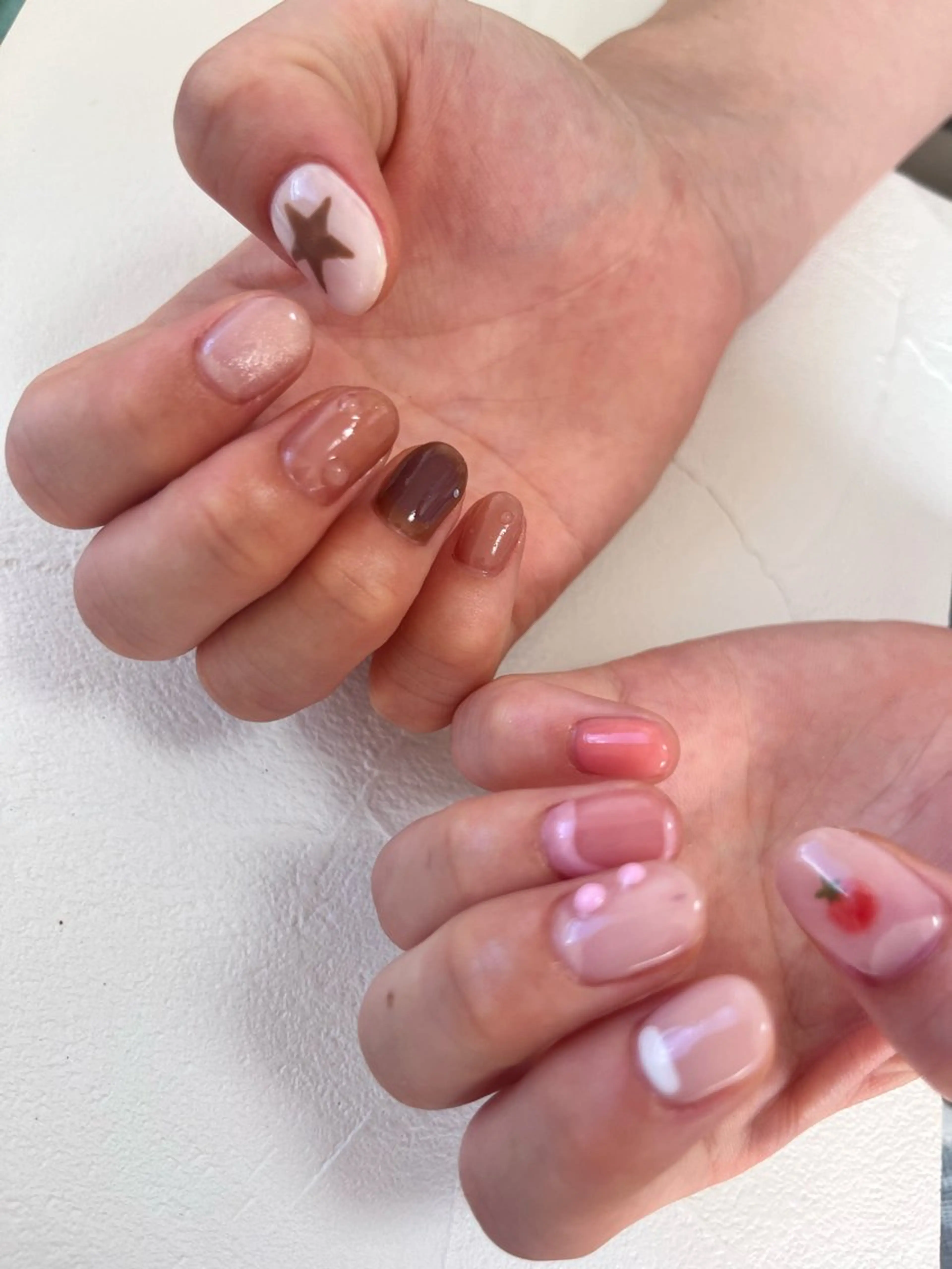 ネイル ジェルネイル 持ち込み ハンドネイル tamu nail 　金町のネイルデザイン