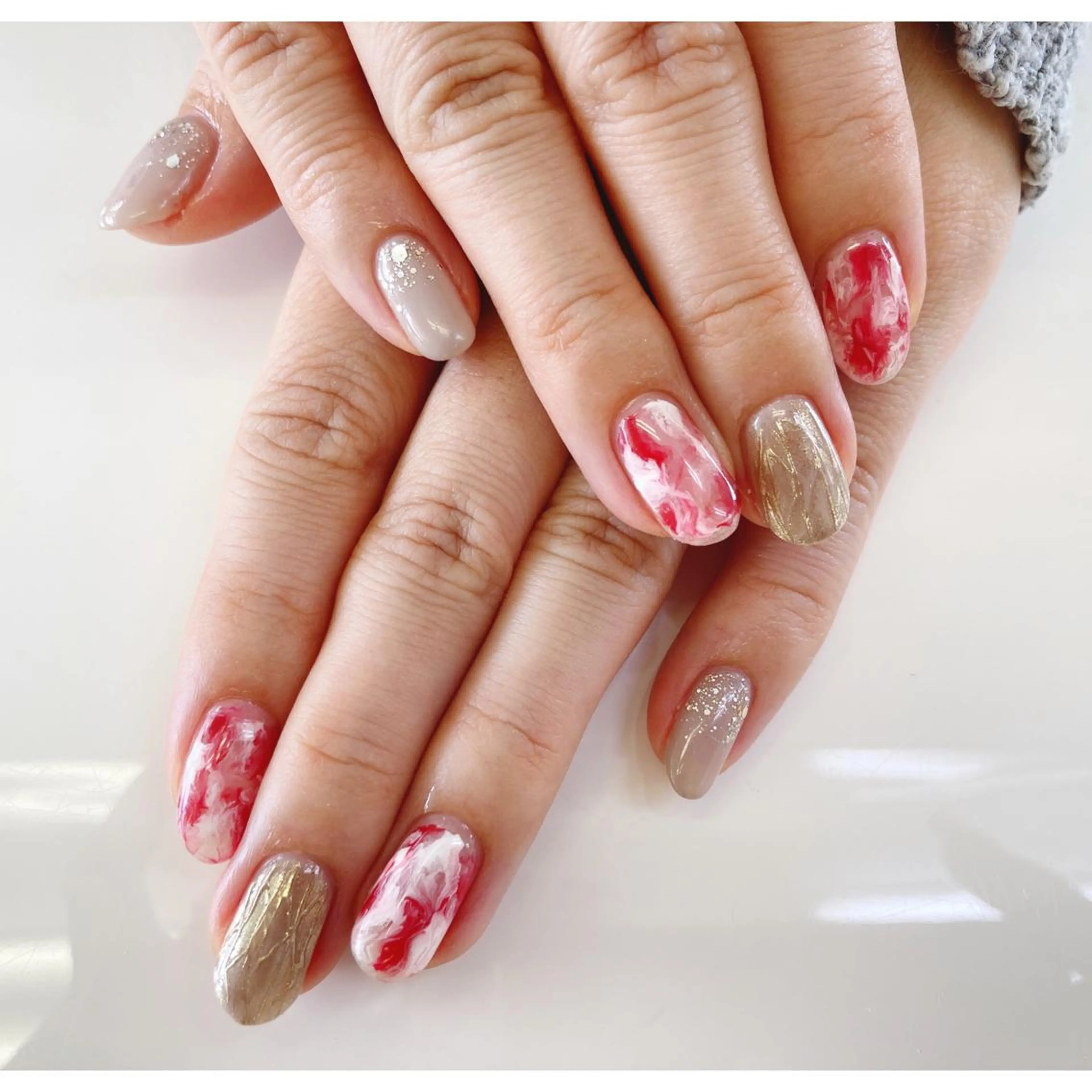 ネイル ハンドネイル 手書きが得意🖌️ Y’s  nailのネイルデザイン