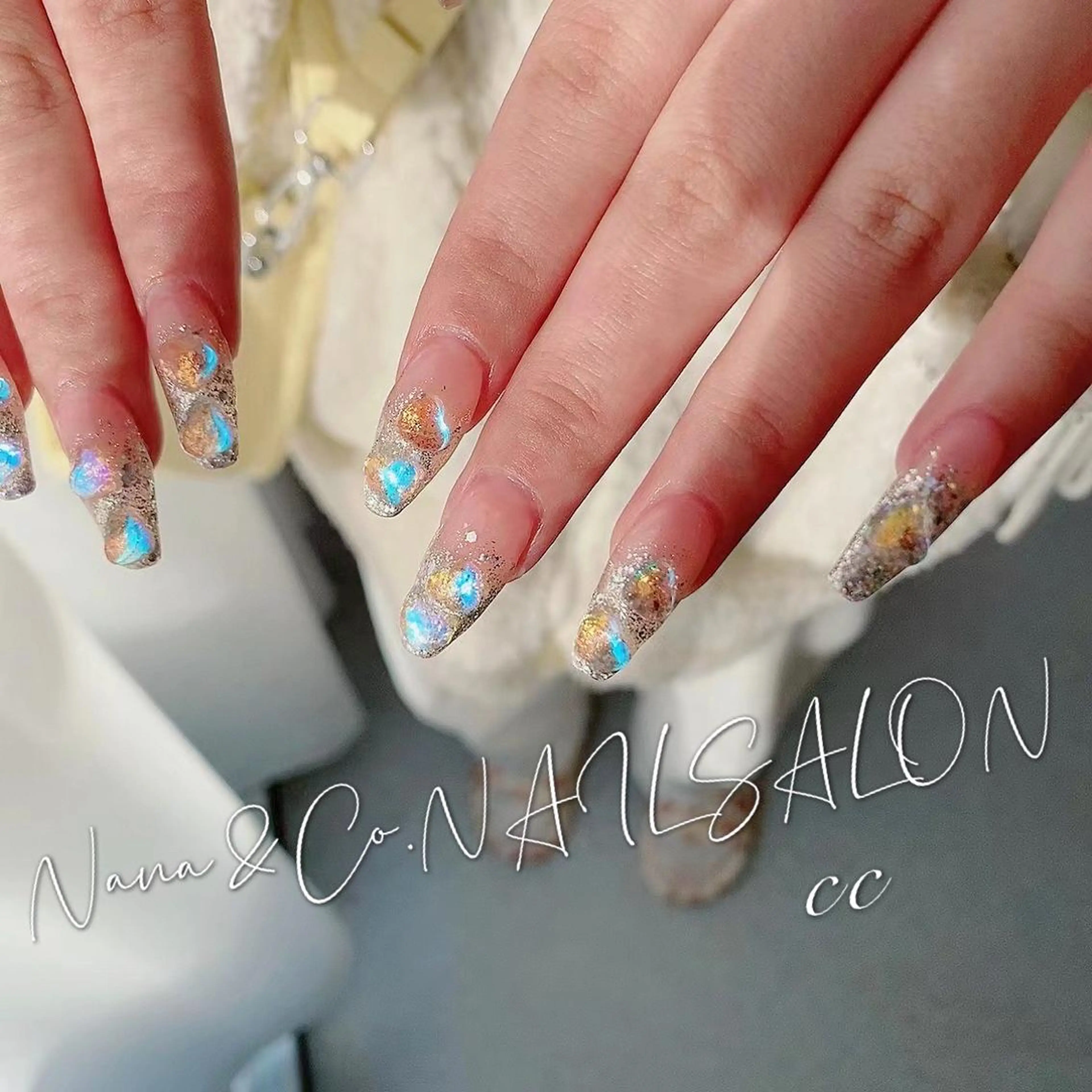 カラー ネイル C C🌼のネイルデザイン