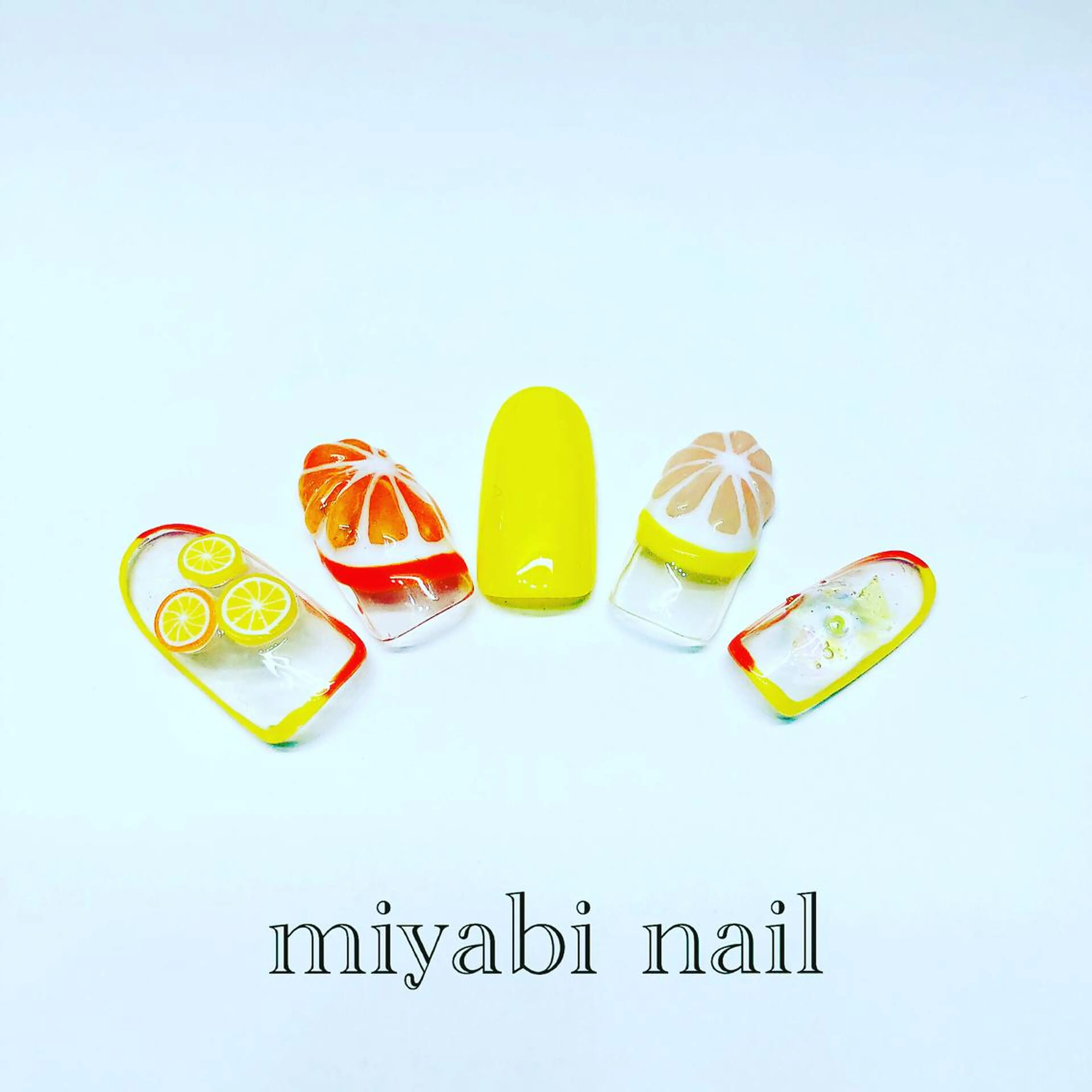 ネイル miyabi nail 桂川駅近くのネイルデザイン