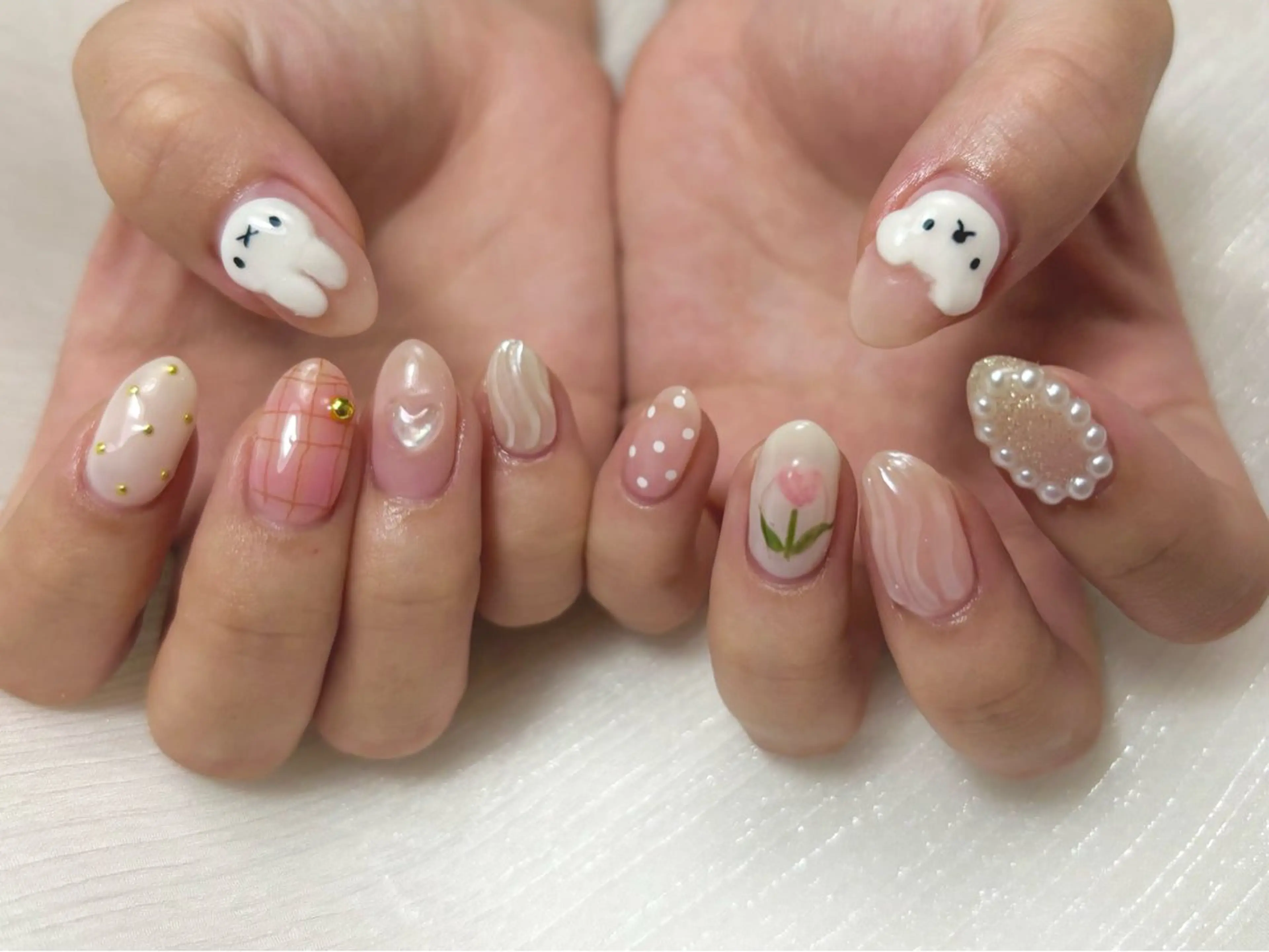 ネイル ハンドネイル yurina ☆のネイルデザイン