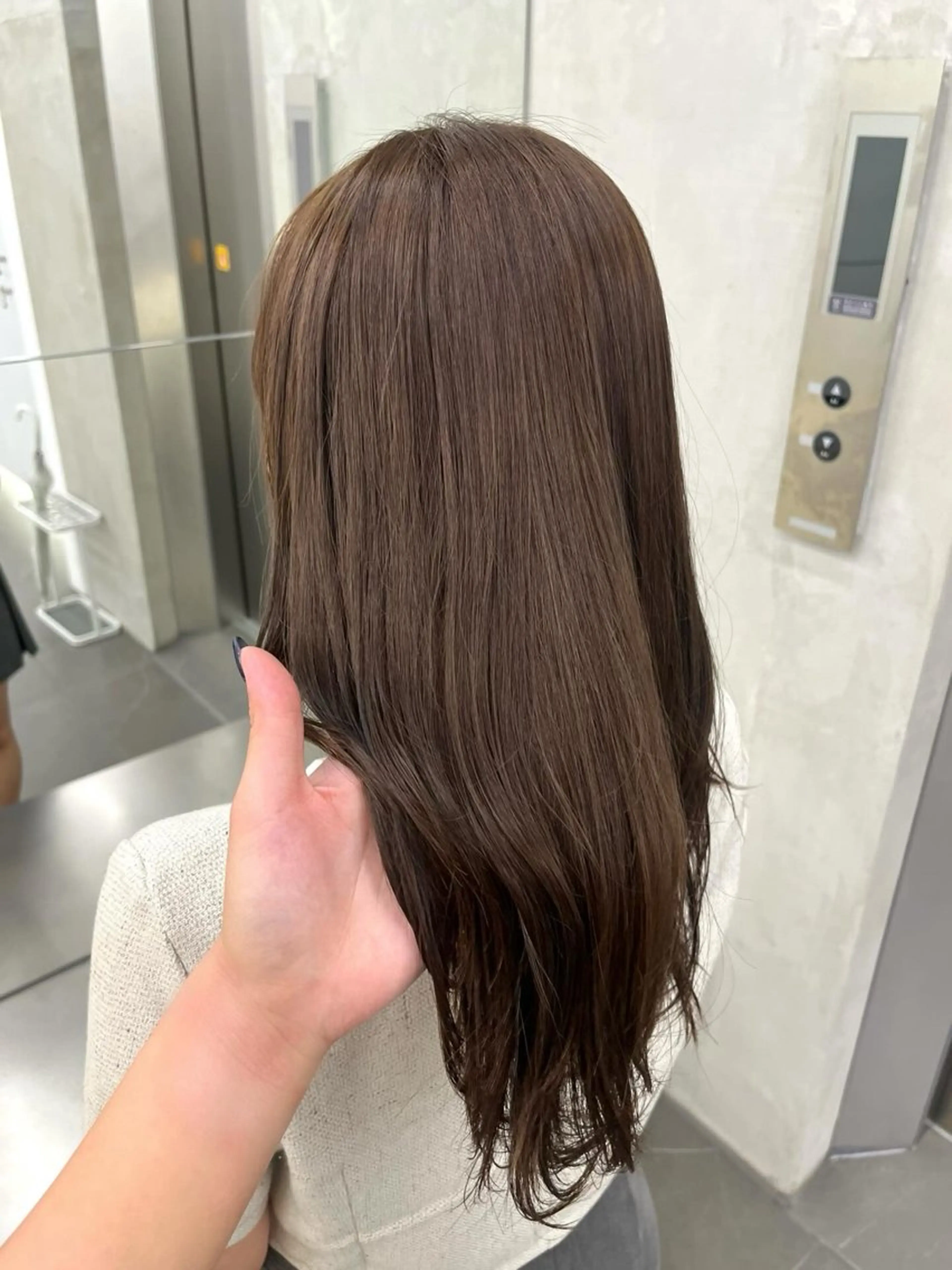 カラー ヘアカラー くすみカラー/縮毛 ayukaのヘアスタイル