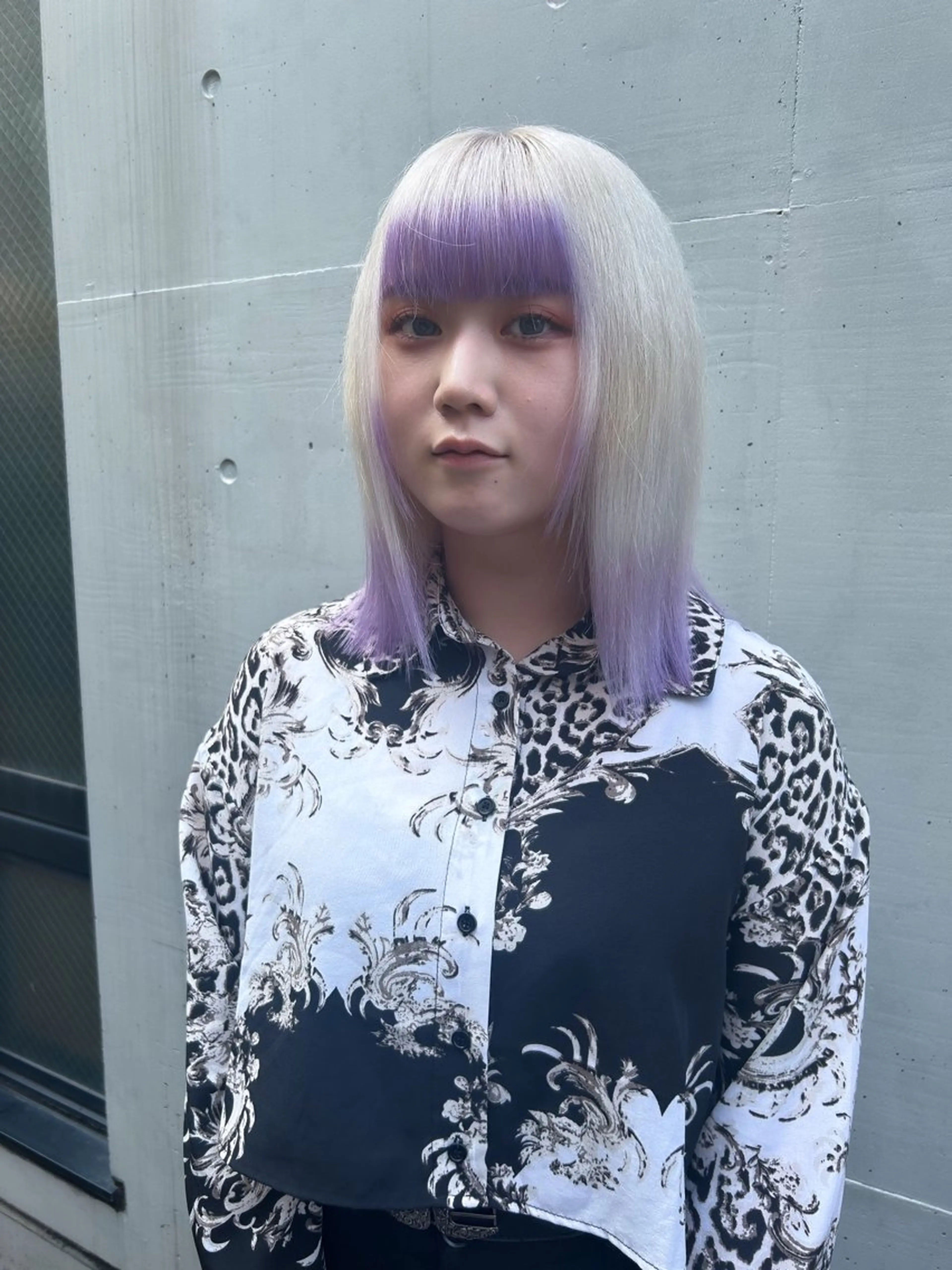 ミディアム カラー ハイトーンカラー ⭐️NAZUNAのヘアスタイル