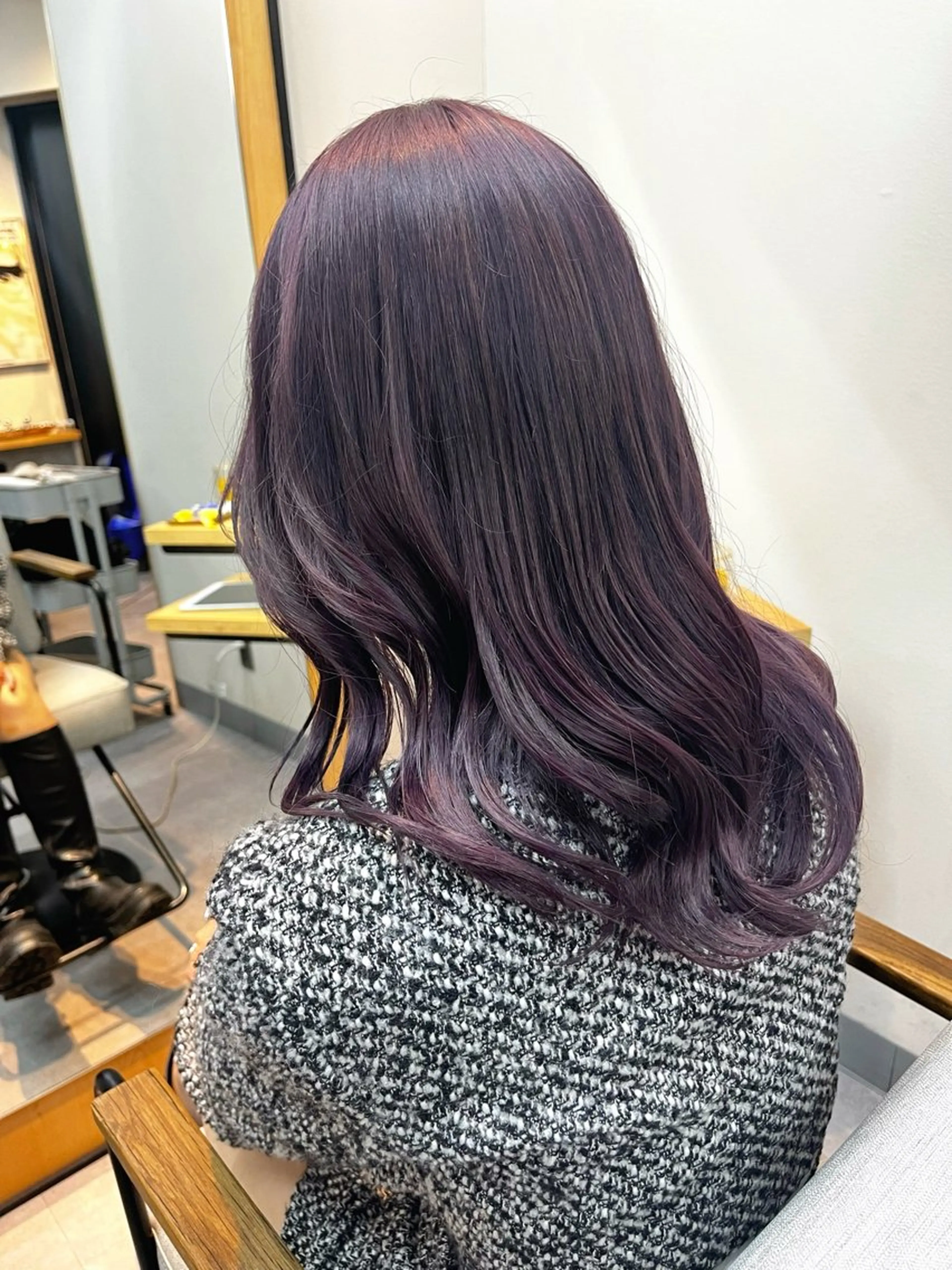 ミディアム カラー kivi 【キヴィ】所属・似合わせカット Rinka🌻のヘアスタイル