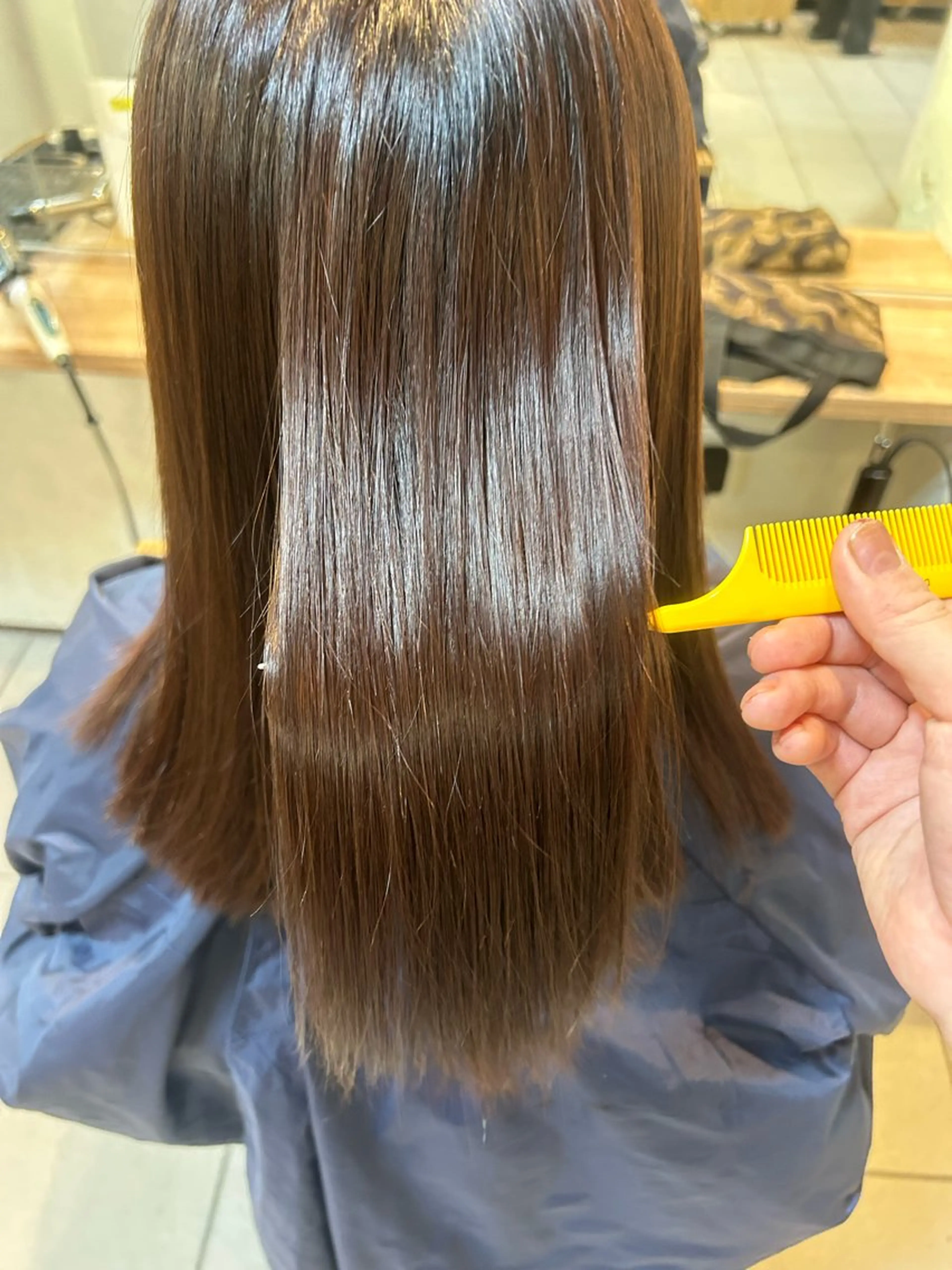 ショート カット 縮毛矯正 トリートメント 髪質改善ストレート/ ブリーチ／渋谷　福田のヘアスタイル