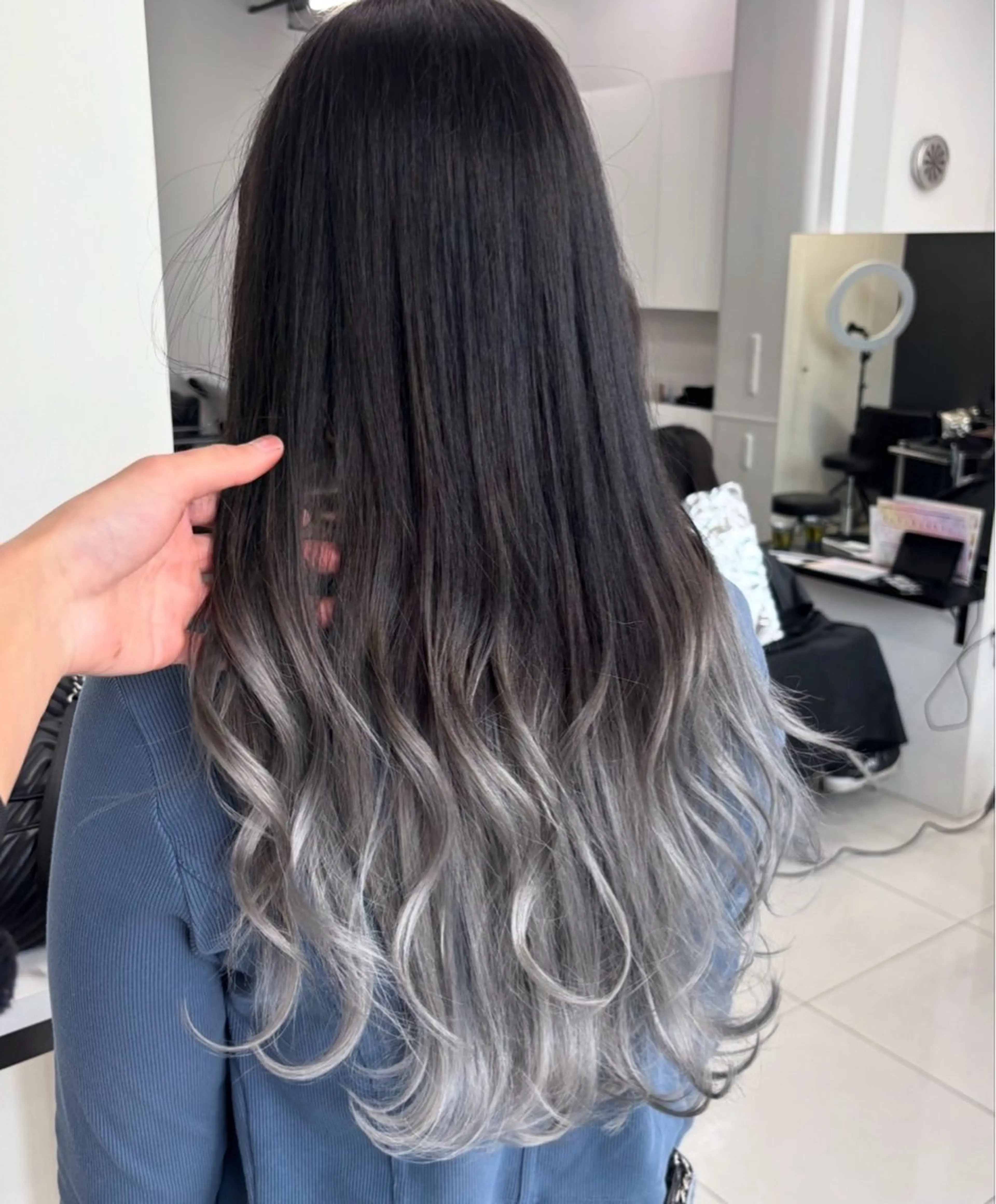 ミディアム カラー ヘアカラー トリートメント ⭐️無料！カット モデル募集⭐️夕貴のヘアスタイル