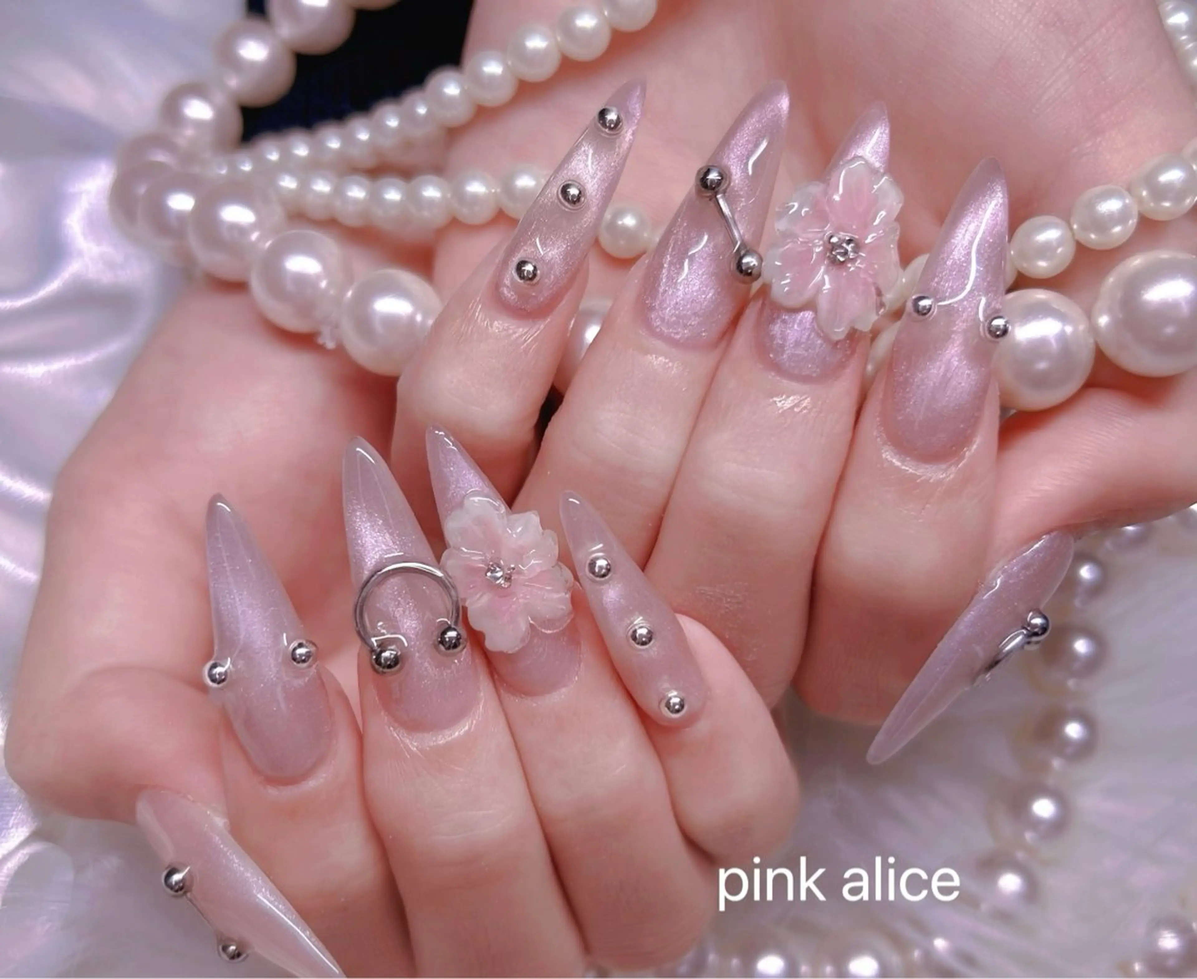 ネイル nail salon Pink Aliceのネイルデザイン