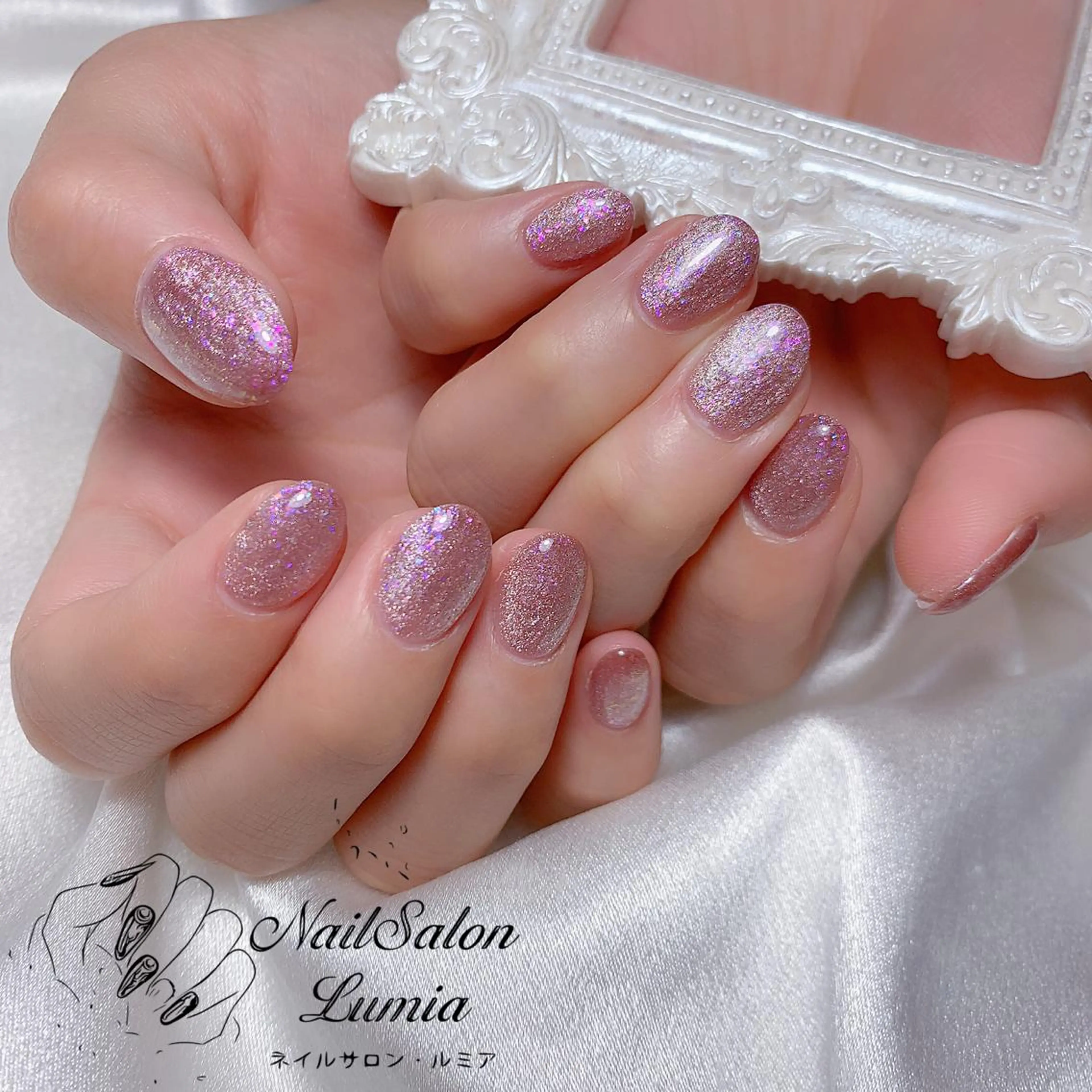 ネイル ハンドネイル ネイルサロン ルミア Lumia 店長のネイルデザイン