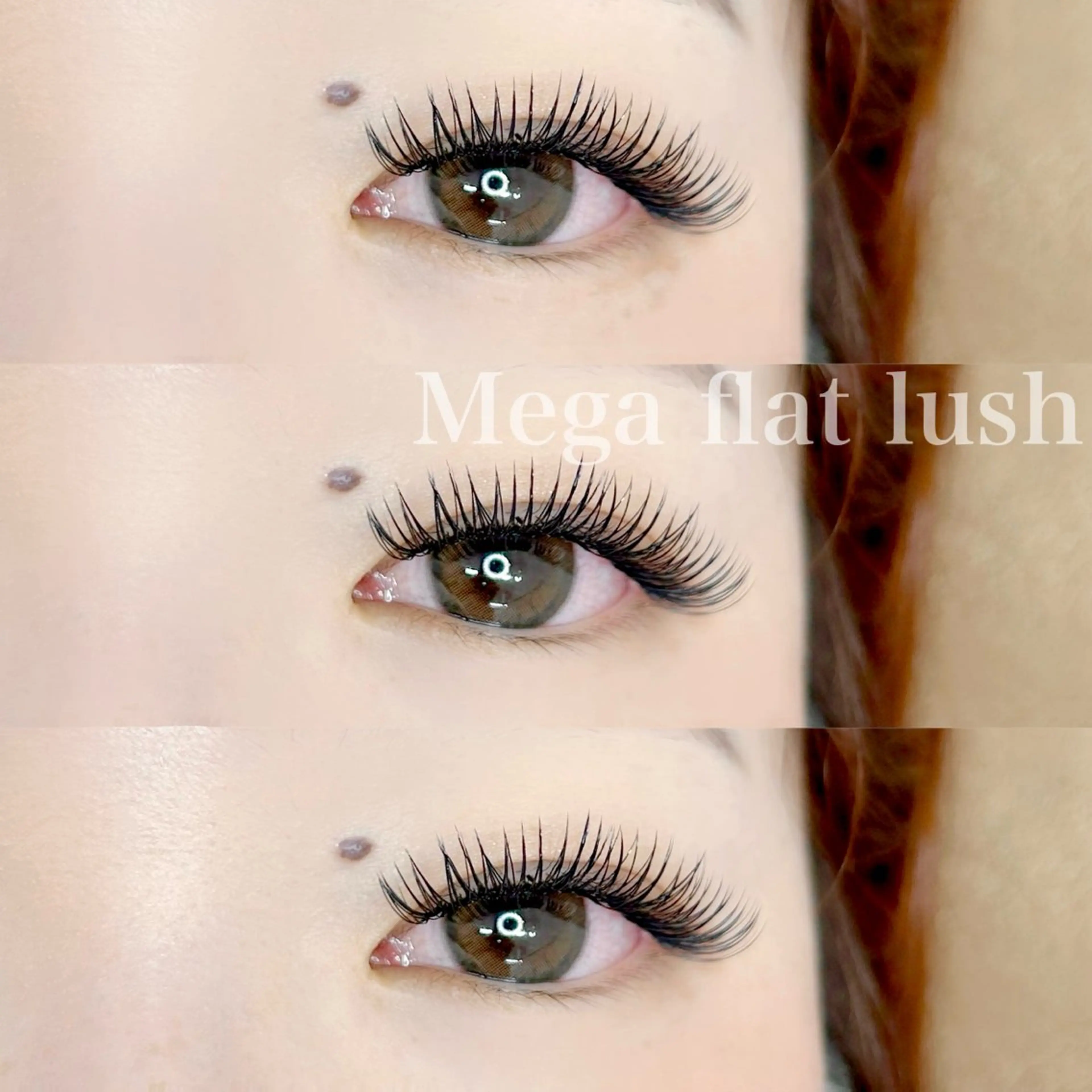 マツエク・マツパ フラットラッシュ マツエク アトリエFAM所属・アイラッシュ アトリエFAMのマツエク・マツパデザイン