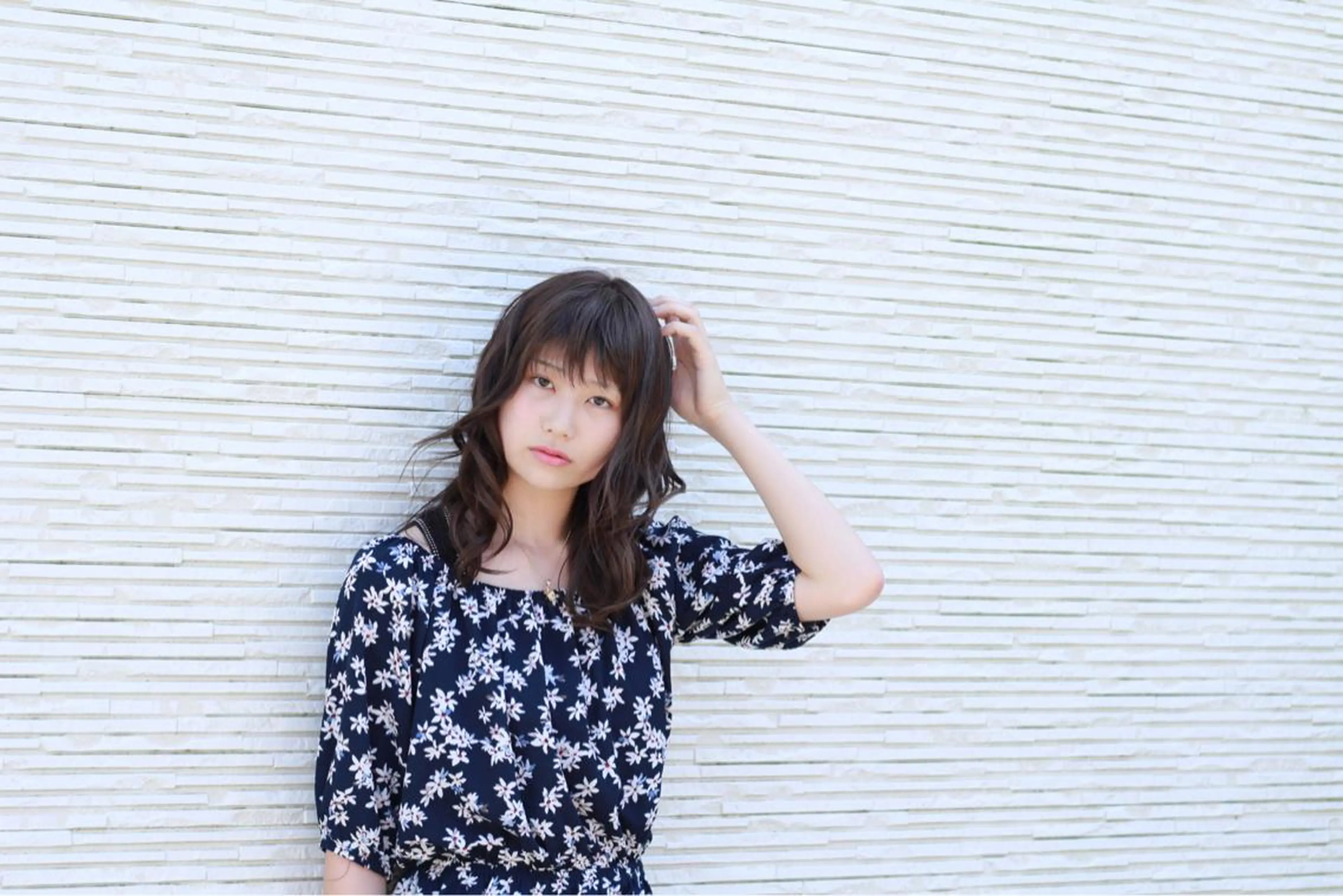 セミロング 森 海のヘアスタイル