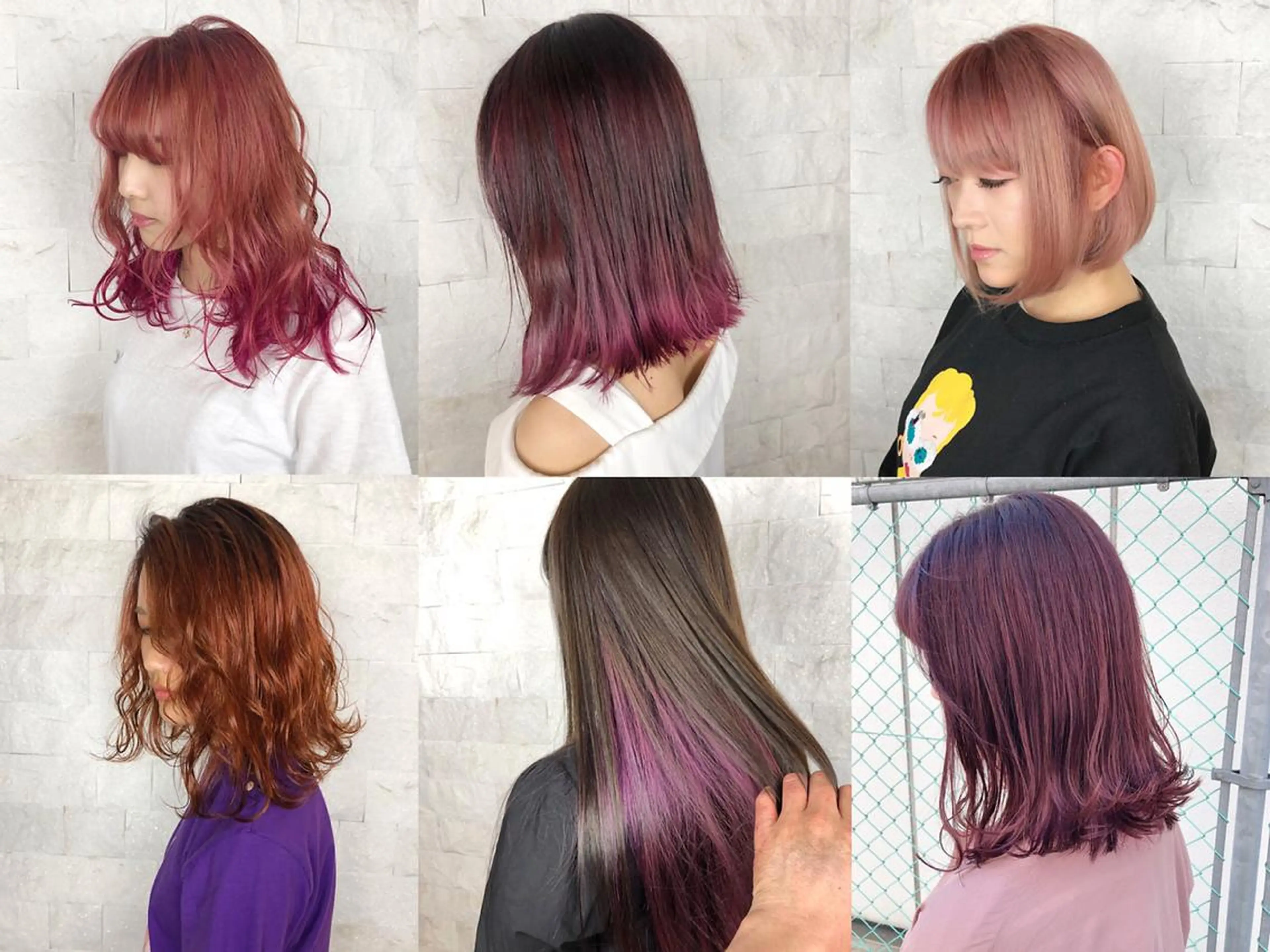 ミディアム 米倉 群のヘアスタイル