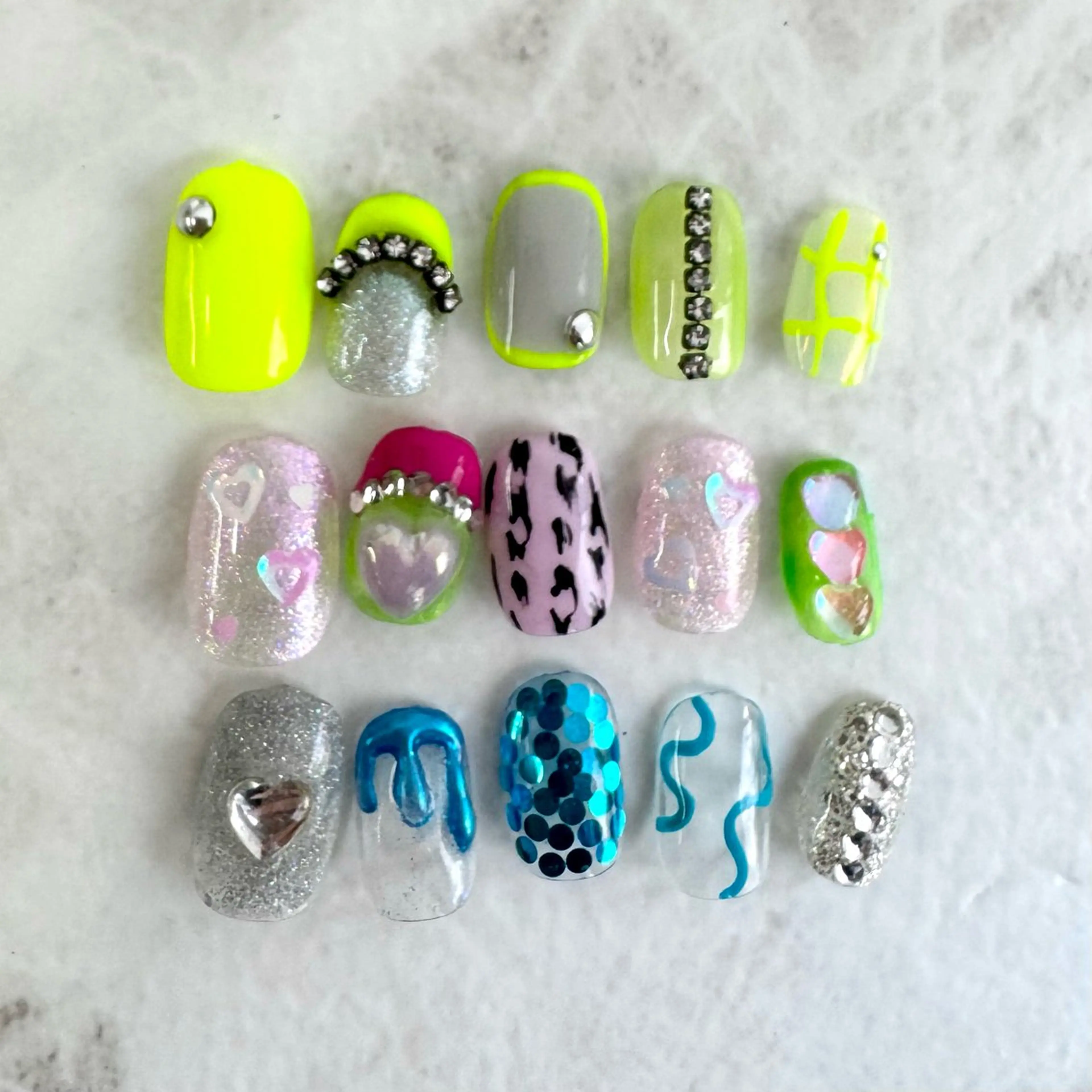 ジェルネイル 個性派定額 【hand】の写真