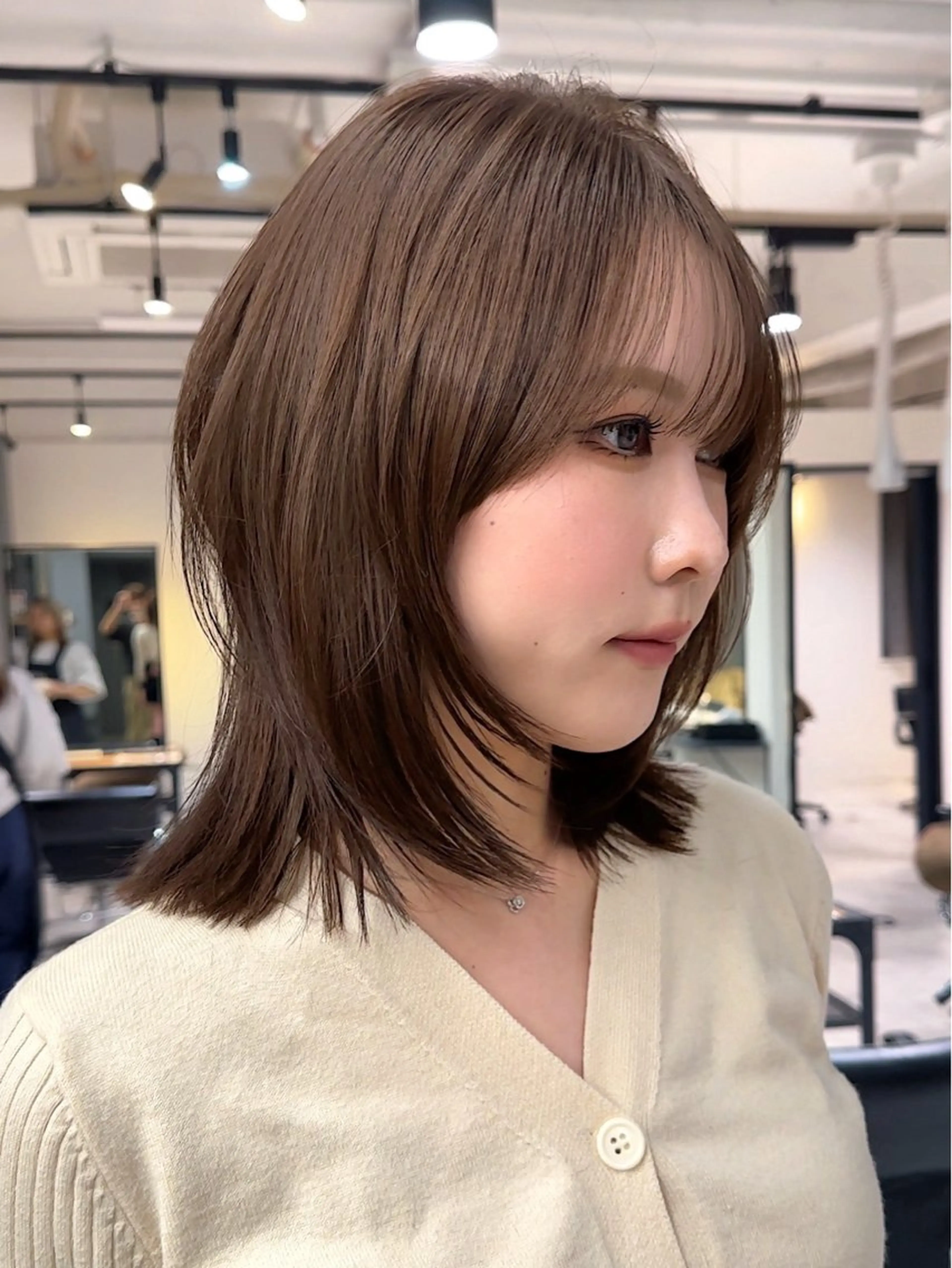 カラー 日下 知七里のヘアスタイル