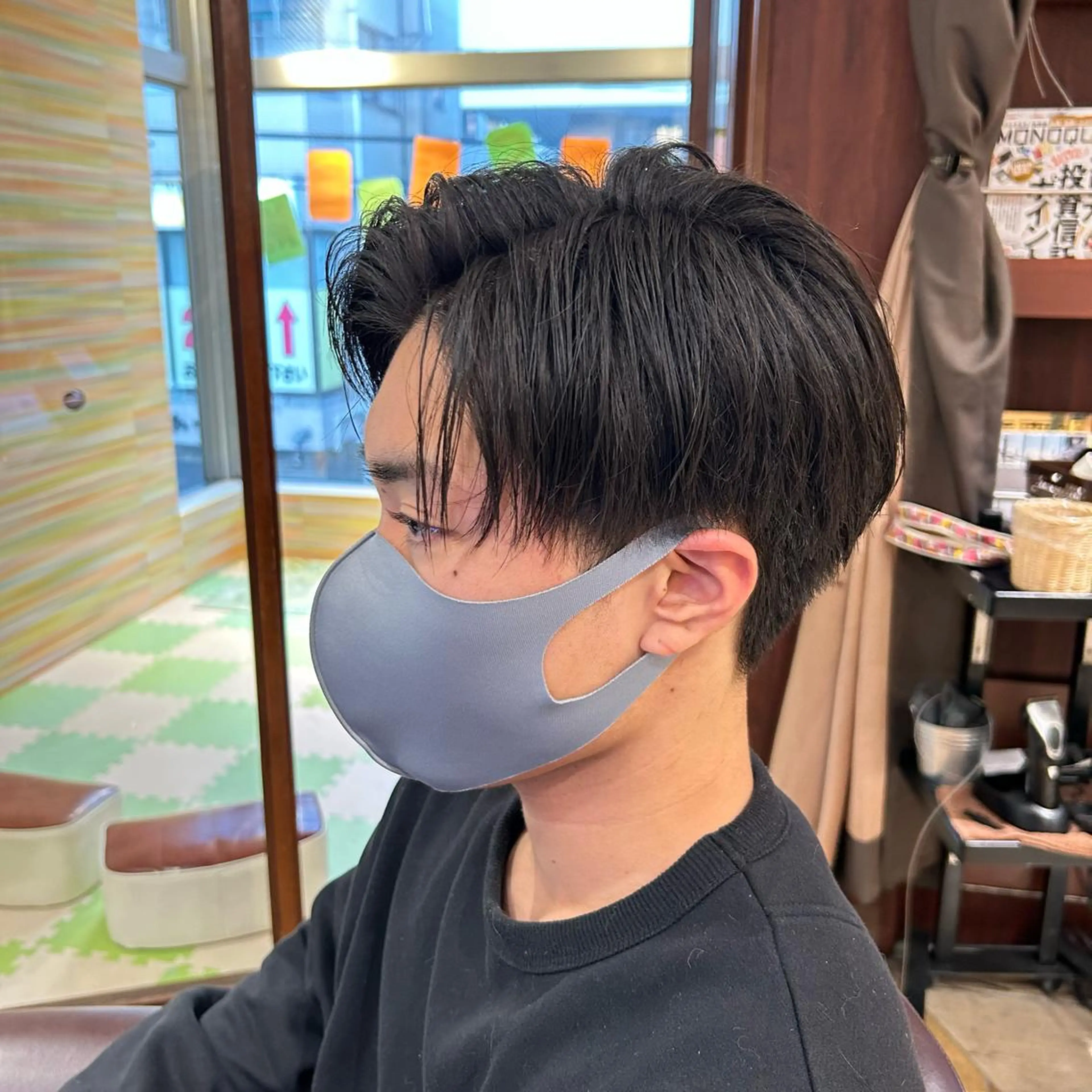 ショート メンズ ツイスパ/メンズ特化 🦋𝑺𝑶𝑵𝑬の眉毛・アイブロウイメージ