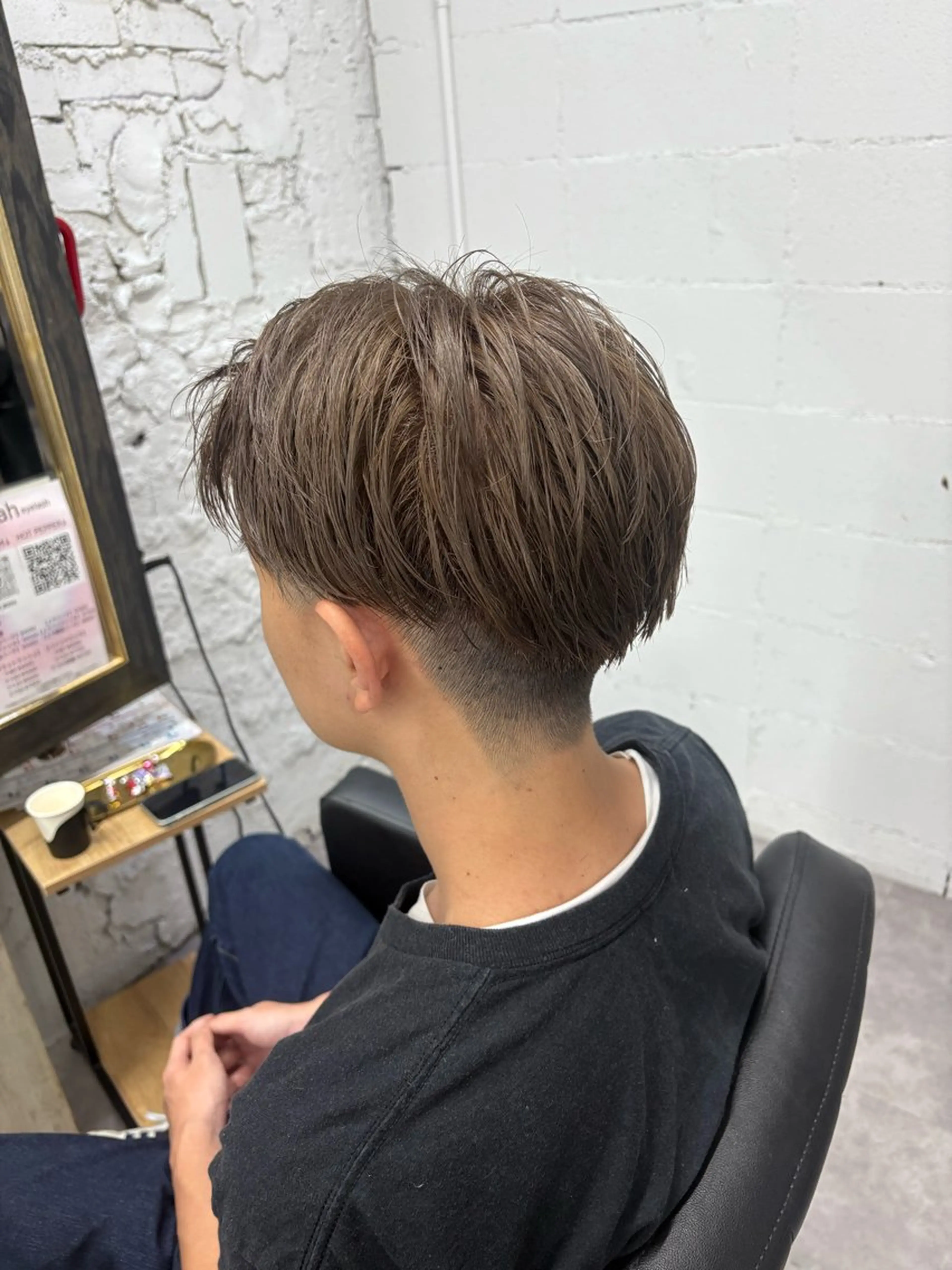 カラー メンズ カット ヘアカラー 笹江 瑞穂のヘアスタイル