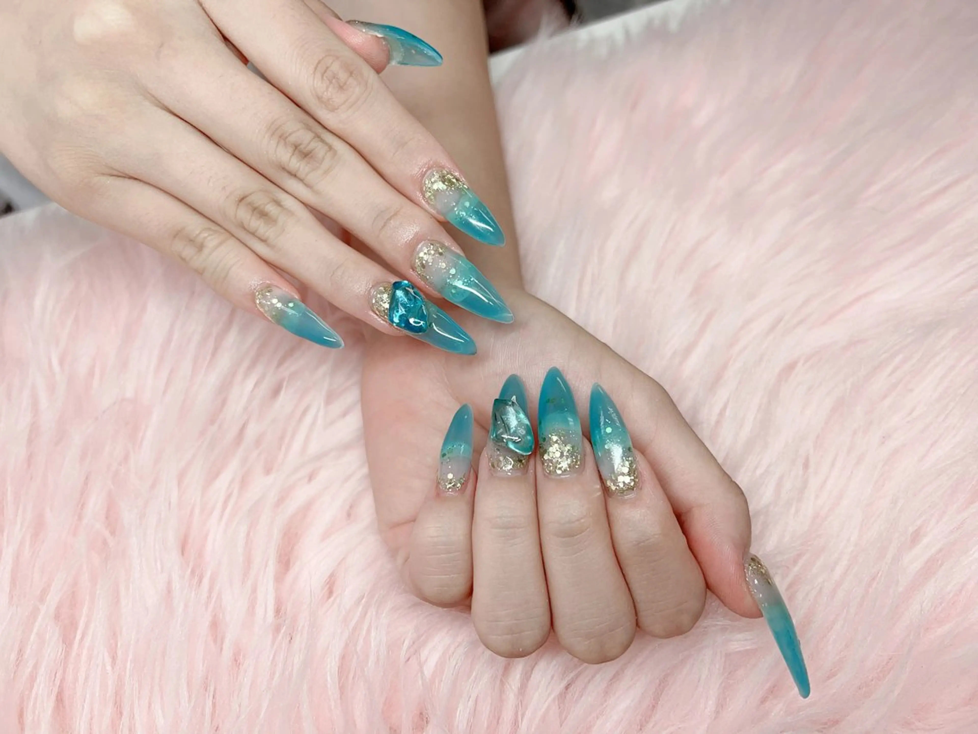 ネイル ハンドネイル ハンドケア 💜MIYA nail川崎店のネイルデザイン