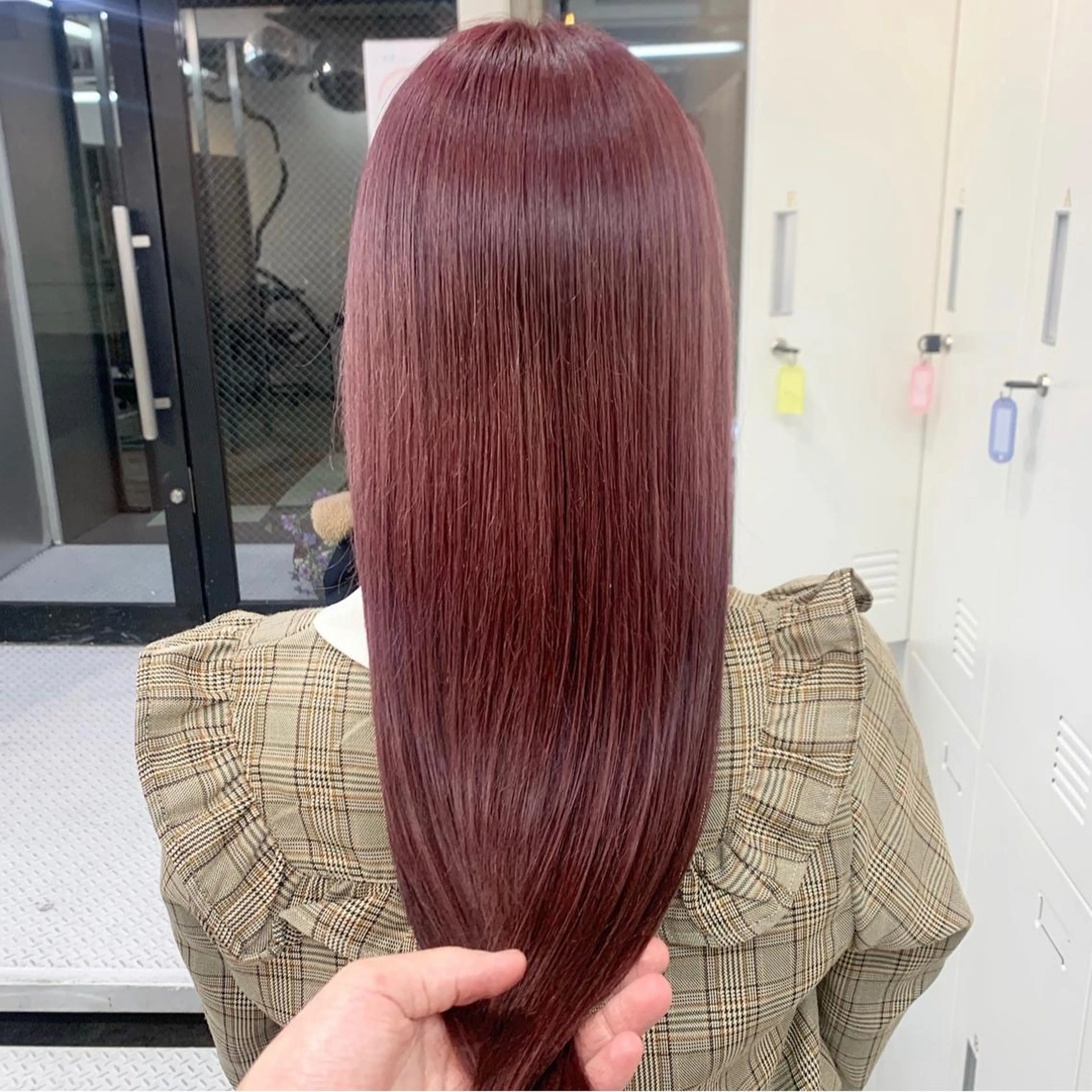 ロング カラー ヘアアレンジ ハイトーン/美髪矯正 🍃大江拓実のヘアスタイル