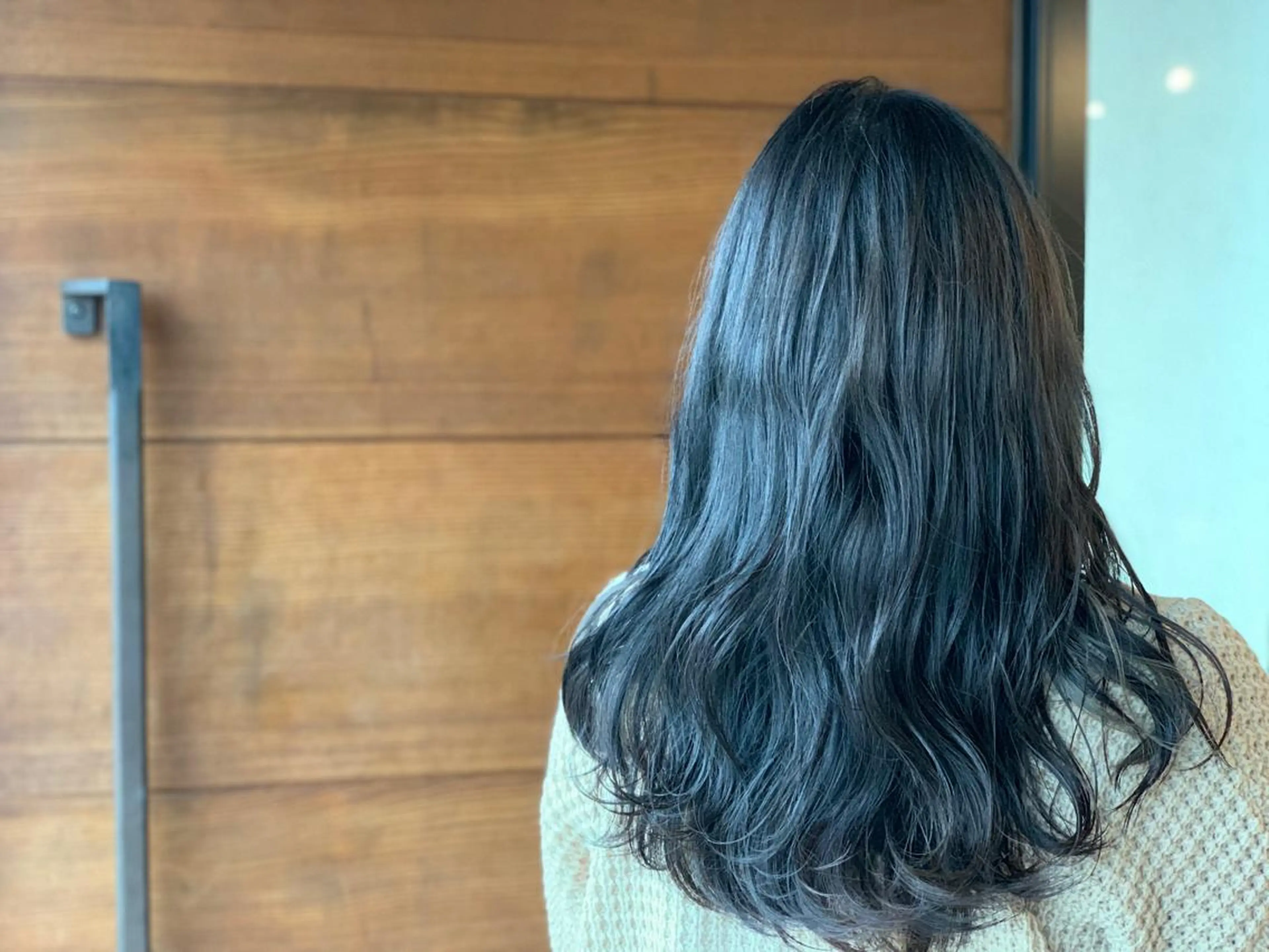 セミロング カラー ヘアカラー トリートメント IORI #韓国ヘア#髪質改善のヘアスタイル