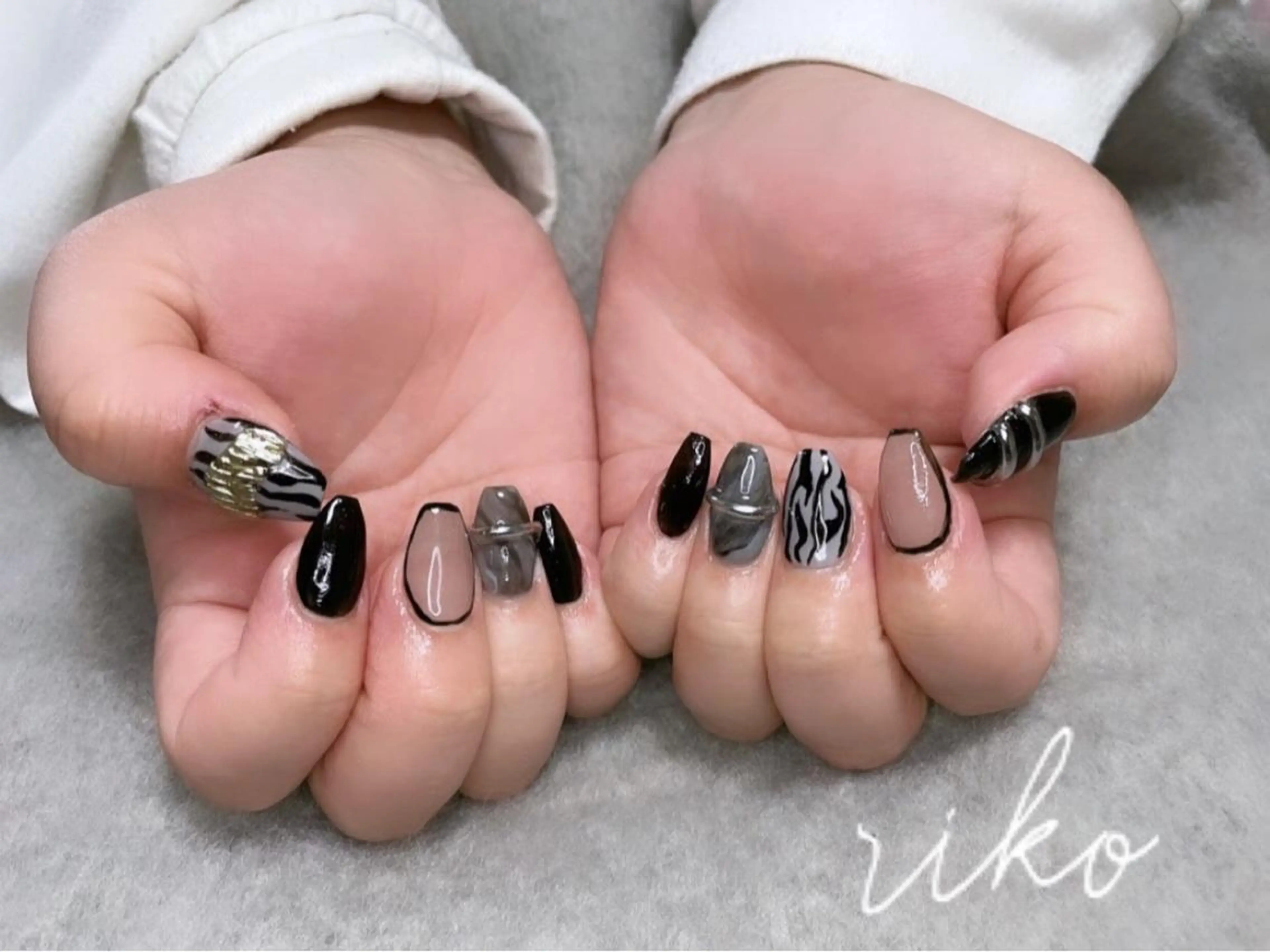 ネイル ハンドネイル riko nailのネイルデザイン