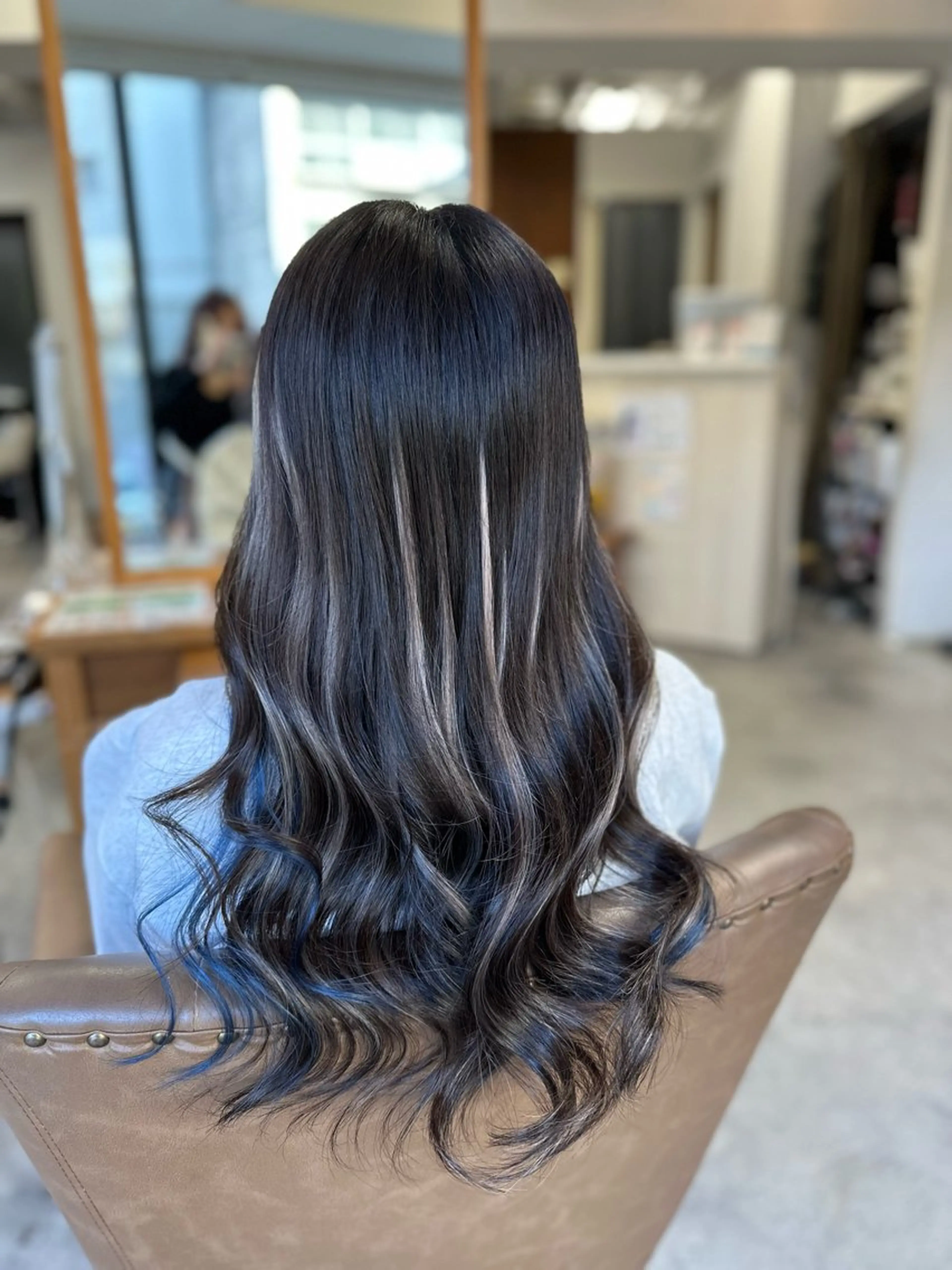 ロング プルエクステ エクステ RI MAのヘアスタイル