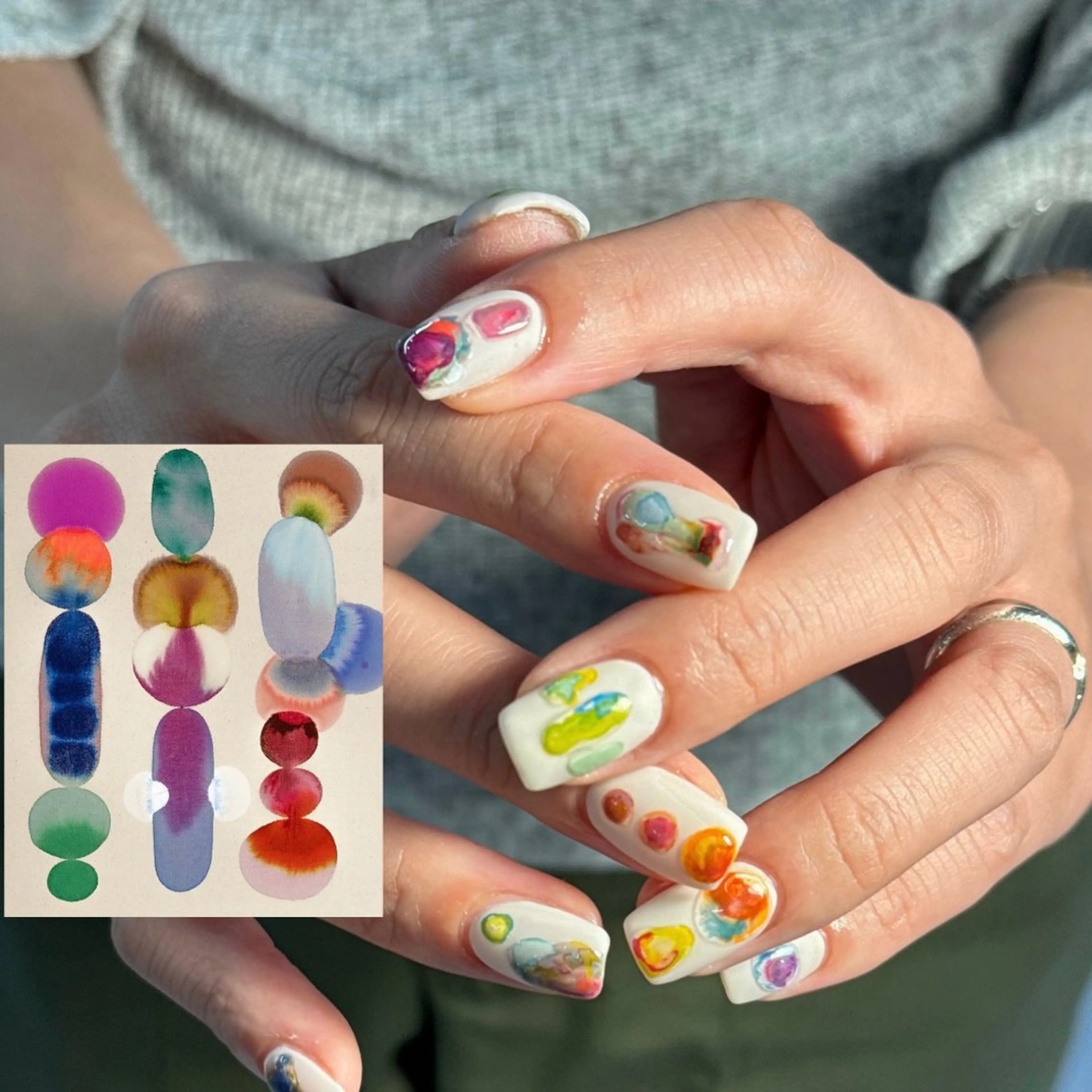 ネイル nail atelier 泡沫 utakata所属・ナカジマミナミ ﾈｲﾘｽﾄのネイルデザイン