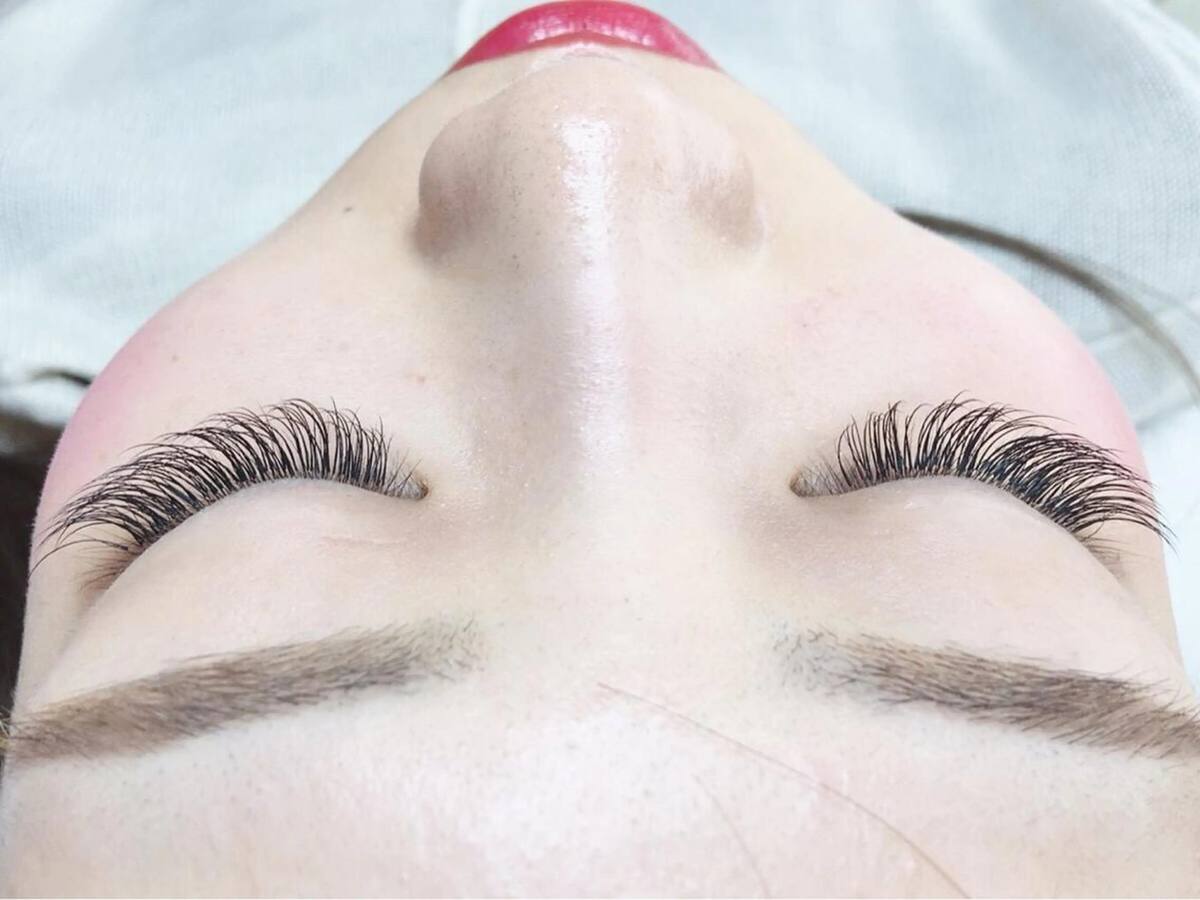 ロング カラー パーマ ヘアアレンジ キッズ ネイル マツエク・マツパ brille ~eyelash~のマツエク・マツパデザイン