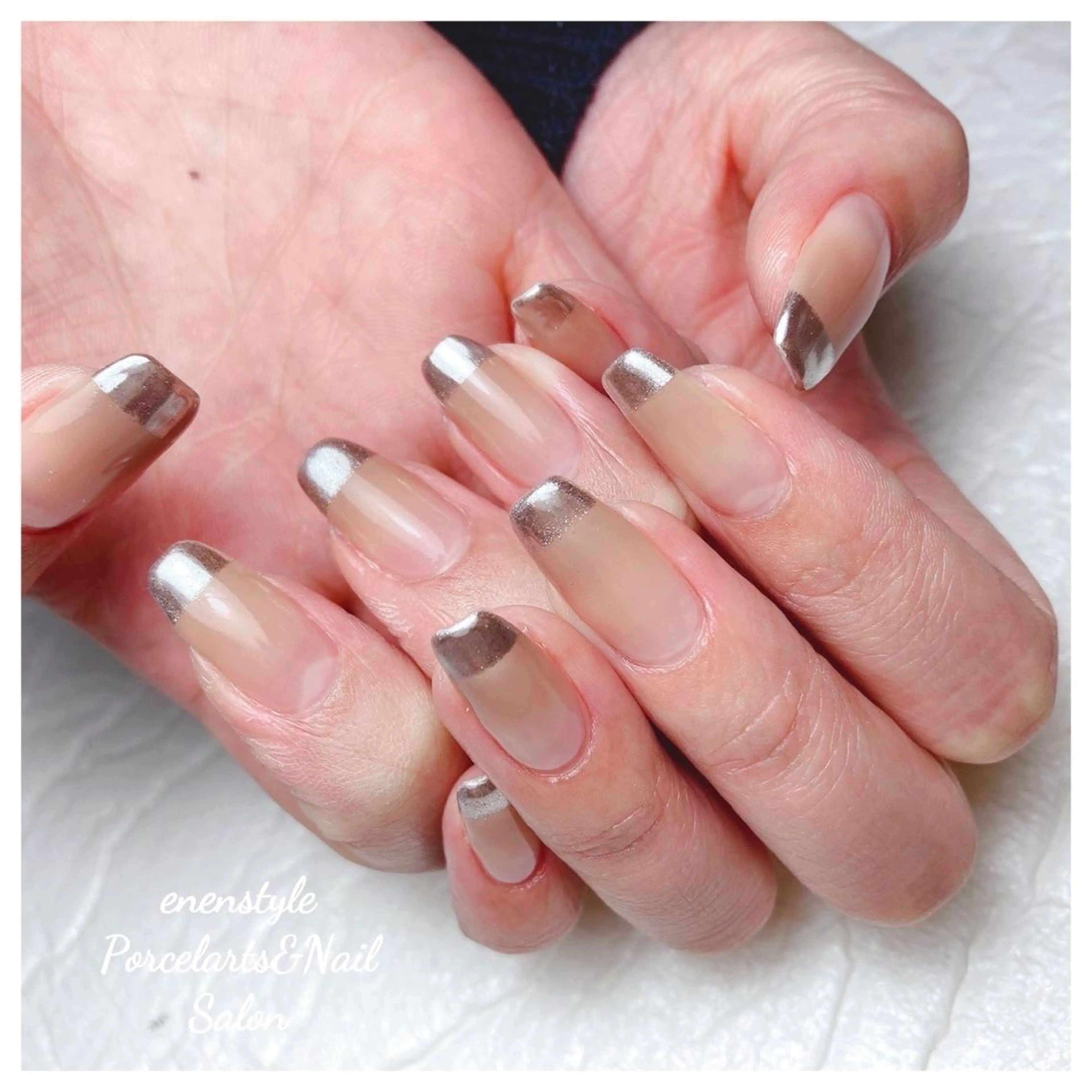 ミディアム ネイル 👑enen style👑のネイルデザイン