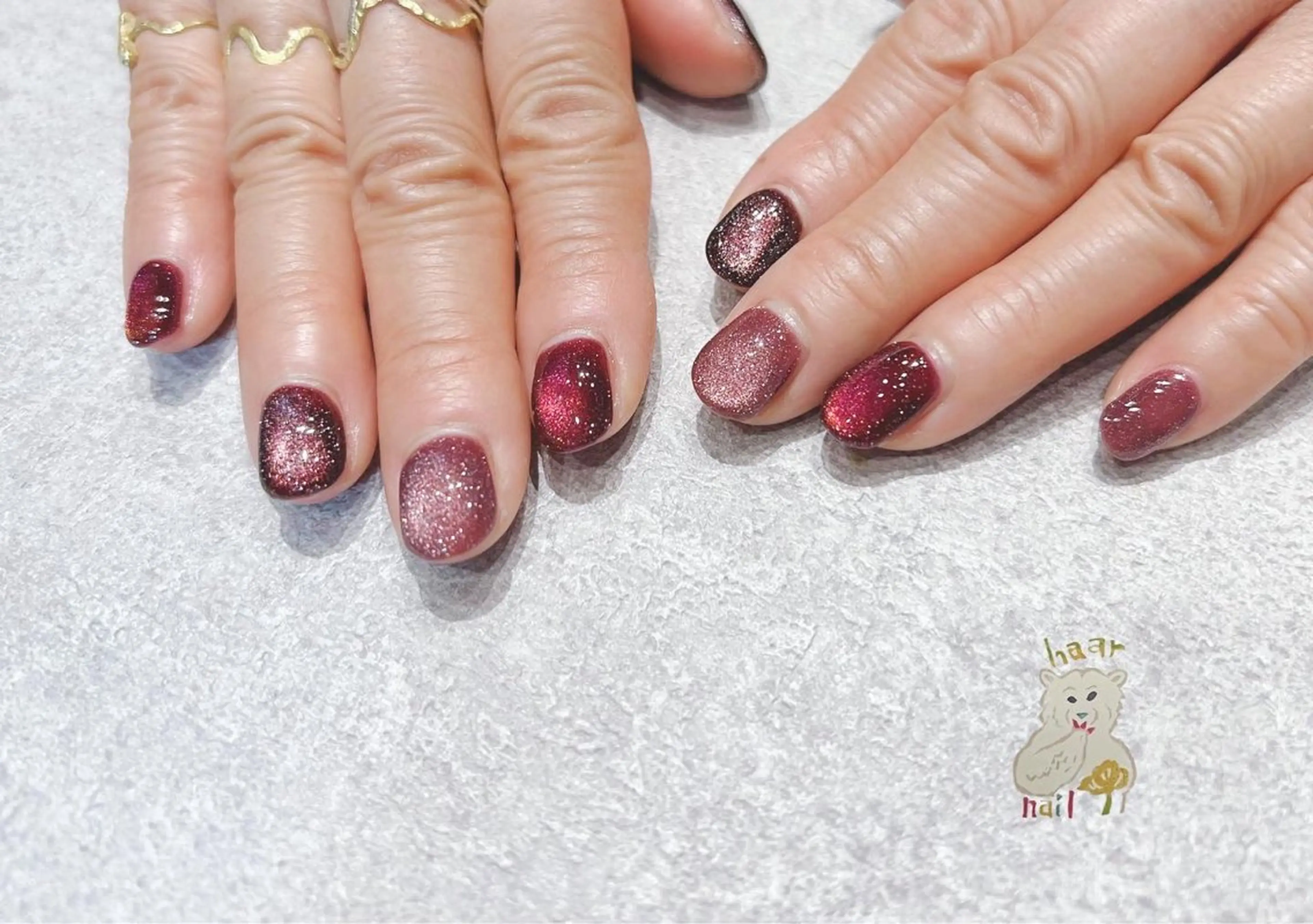 ネイル ハンドネイル 深田 加代のネイルデザイン