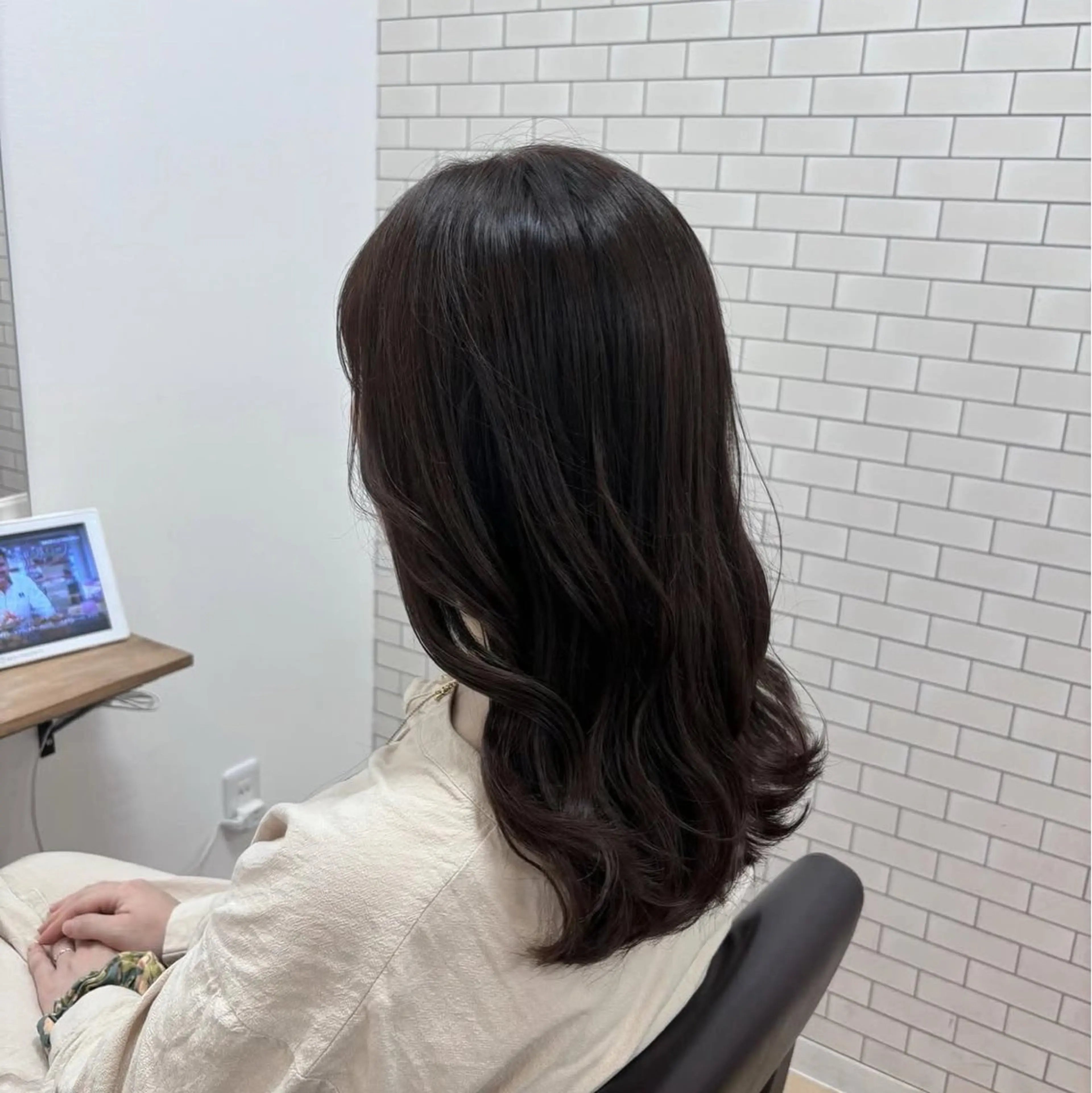 【ナチュラルカラー】カット＋カラー＋3STEPトリートメント🩰の写真