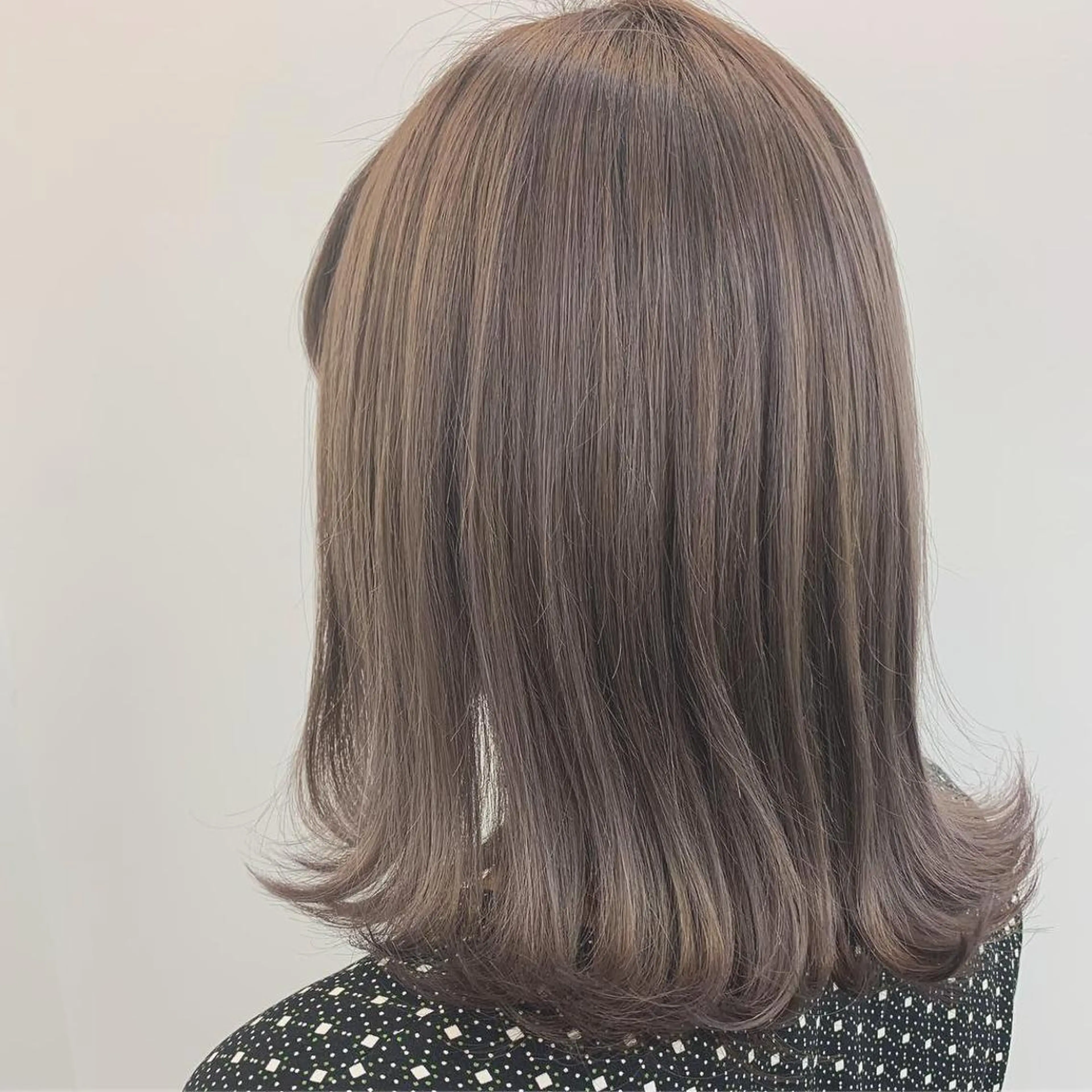 ミディアム カラー ブリーチ/アレンジ 天満/chihiroのヘアスタイル