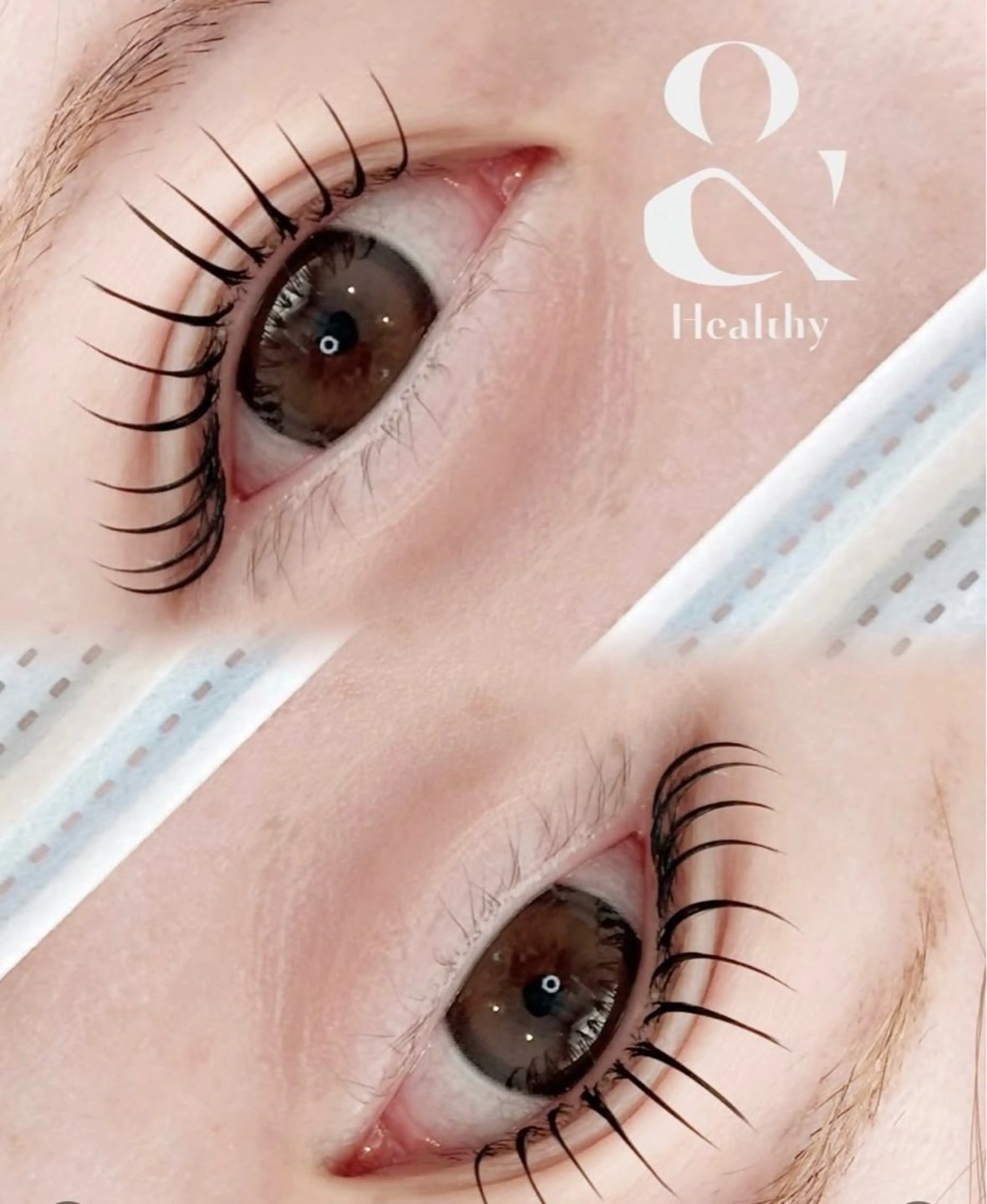 当日🆗&healthy100本【エクステ×パーマ同時施術】🤍オフ無料の写真