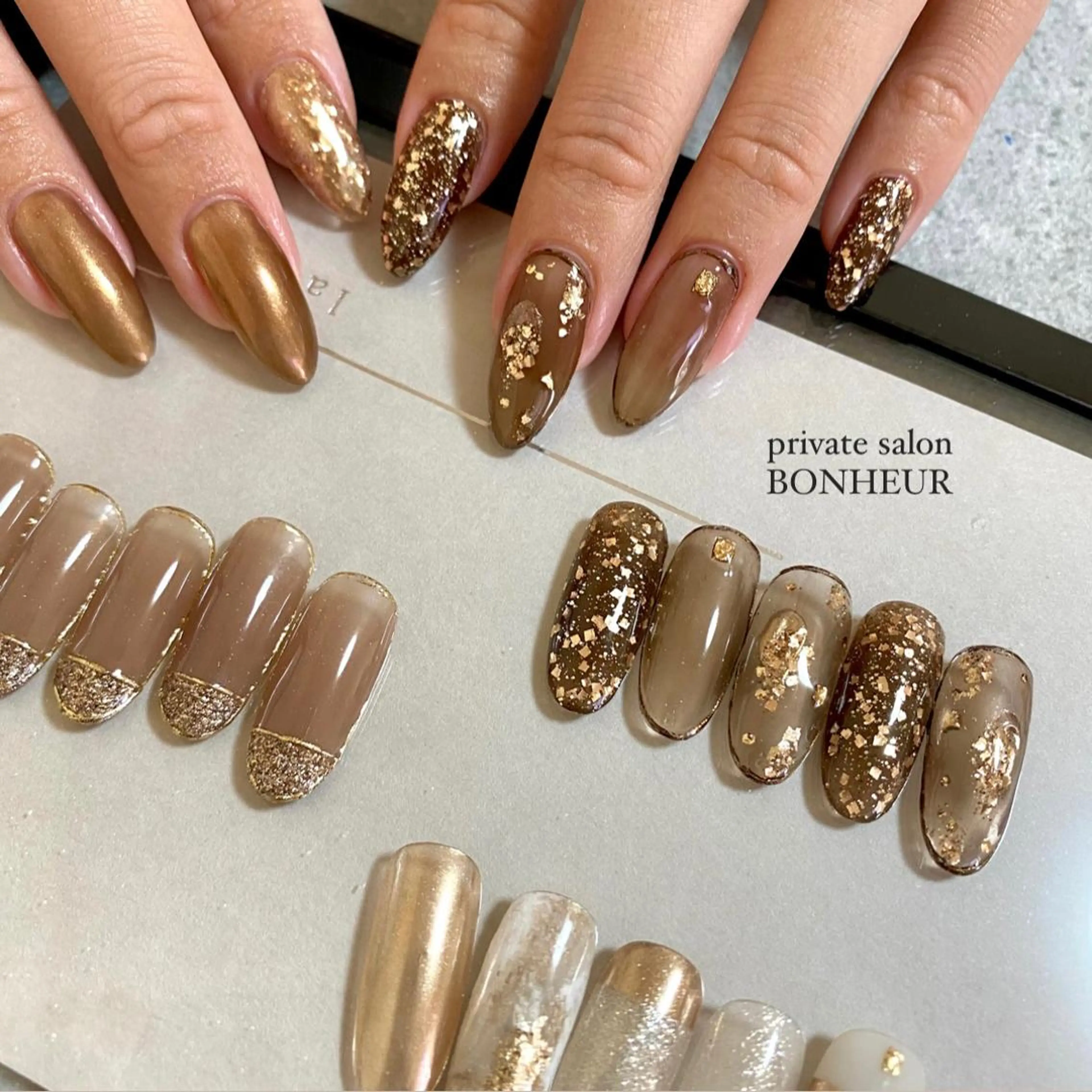 ネイル BONHEUR Annaのネイルデザイン