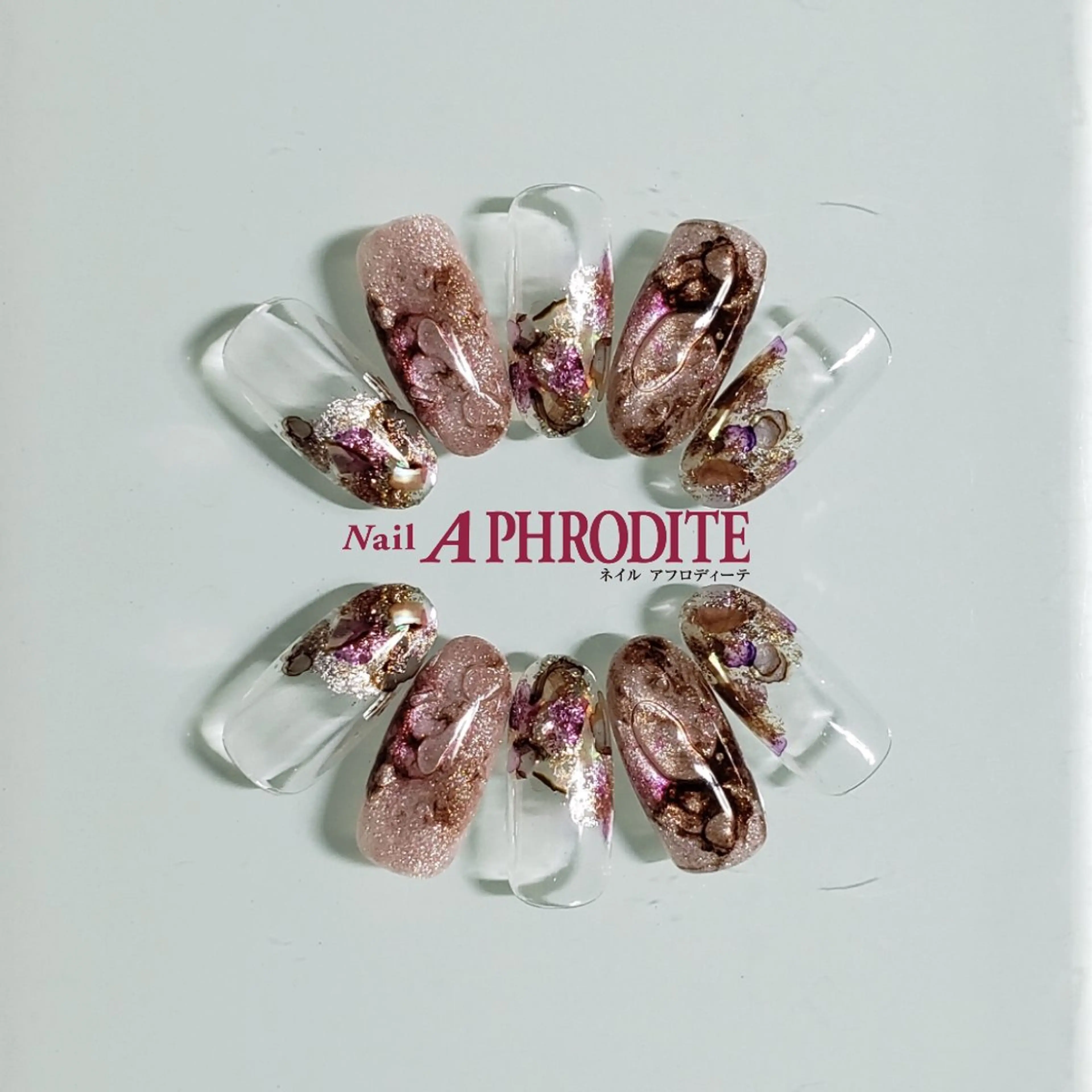 ネイル ジェルネイル ニュアンスネイル スカルプネイル ソフトジェル ネイルチップ Nail  Aphroditeのネイルデザイン