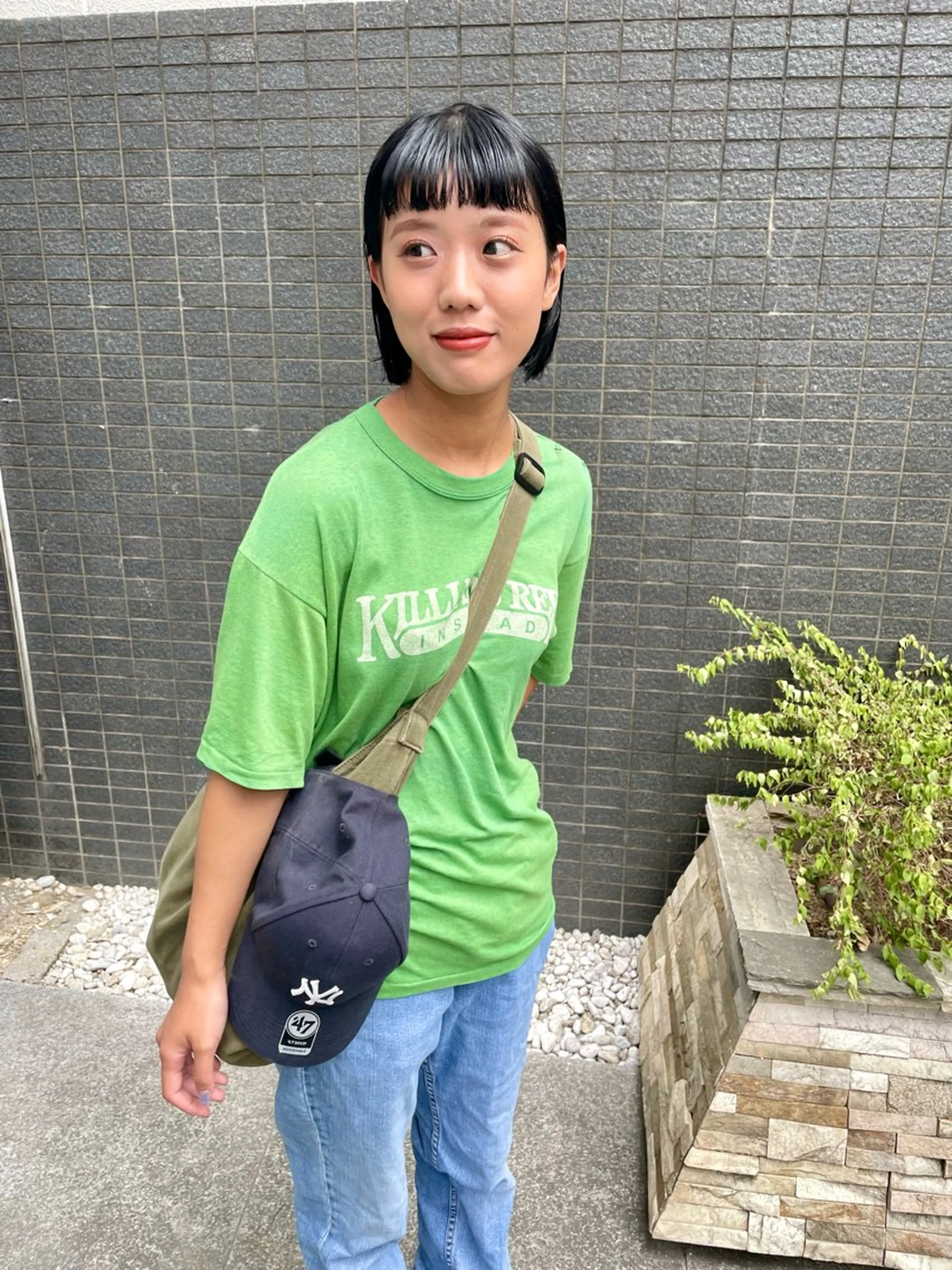 ミディアム カラー パーマ ヘアアレンジ メンズ tatsumi/ボブ ウルフ/レイヤーのヘアスタイル