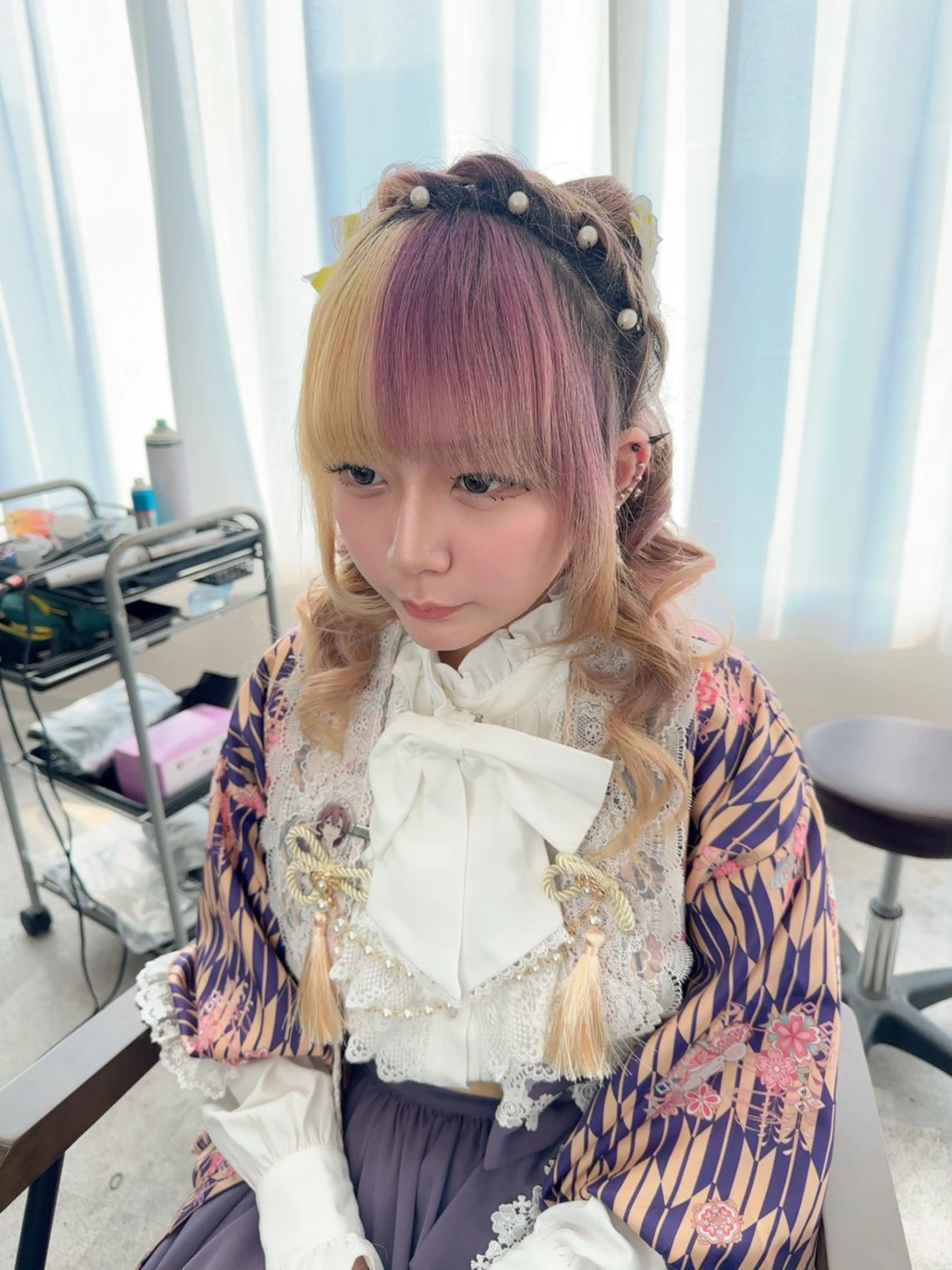 ロング ヘアアレンジ NANOHA なのはのヘアスタイル