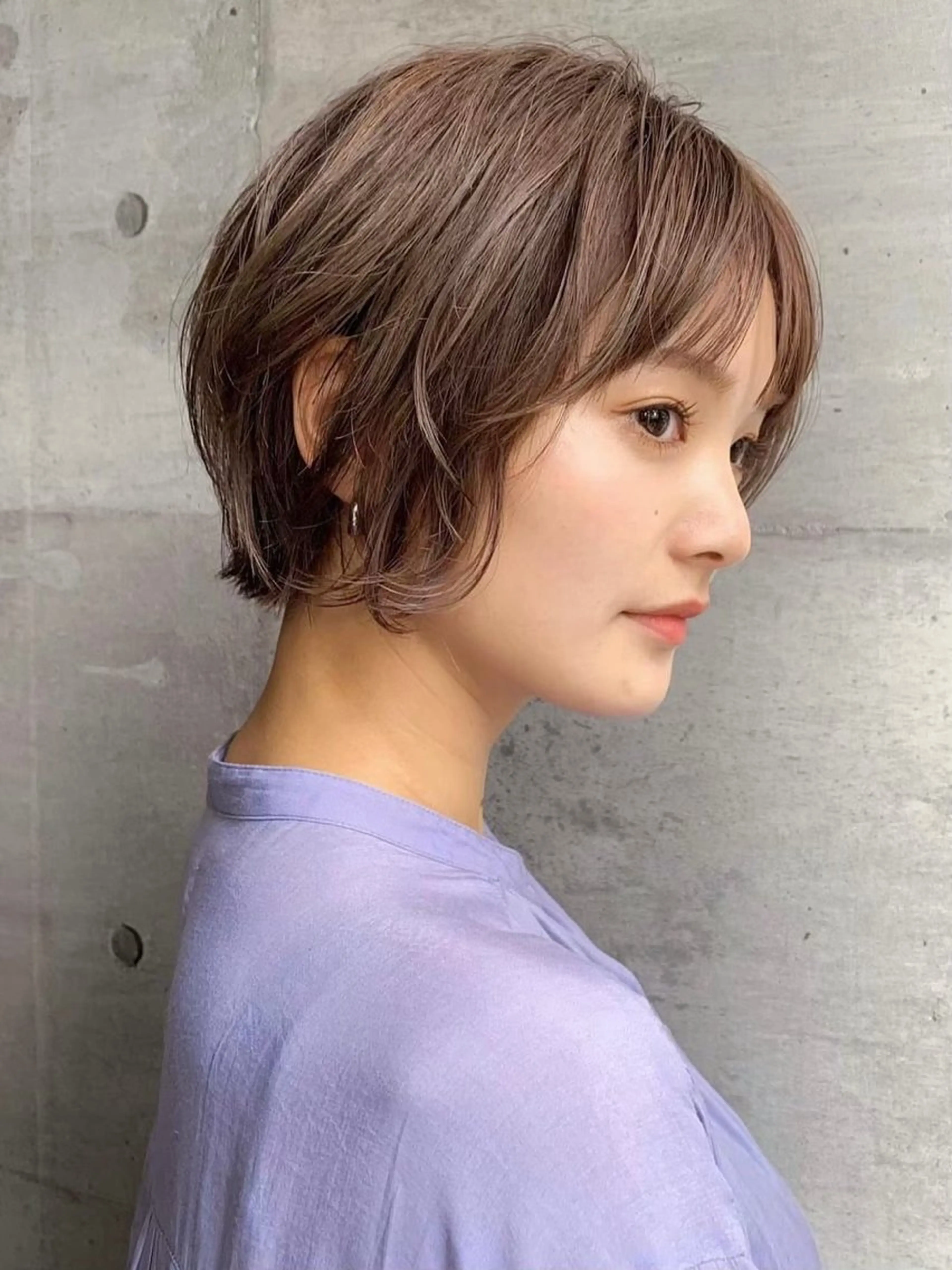 ショート 森綱 悠 /ボブ/ブリーチのヘアスタイル