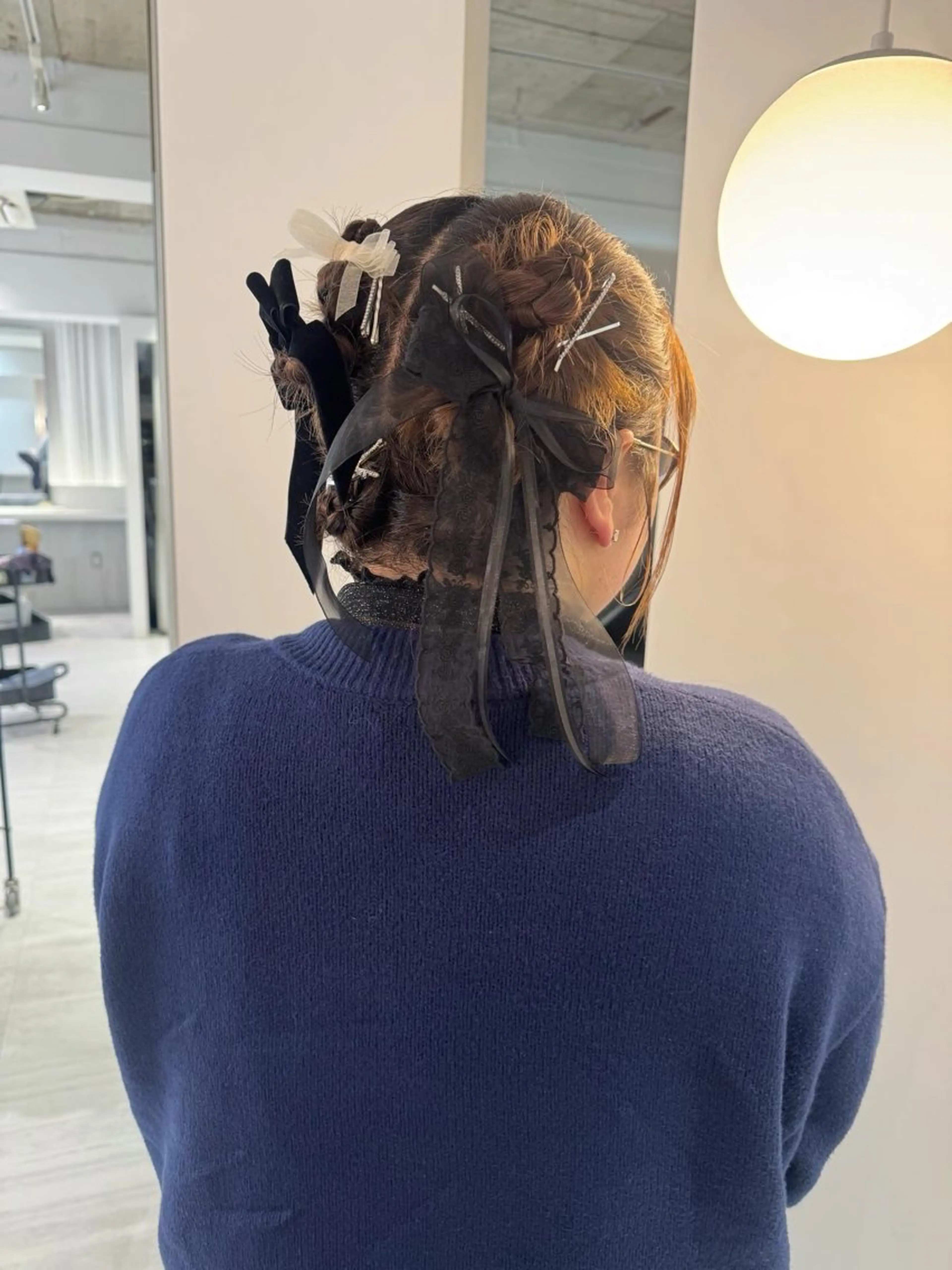 ヘアアレンジ ボブ ヘアセット icon所属・Ami icon / レイヤー/ハイトーンのヘアスタイル