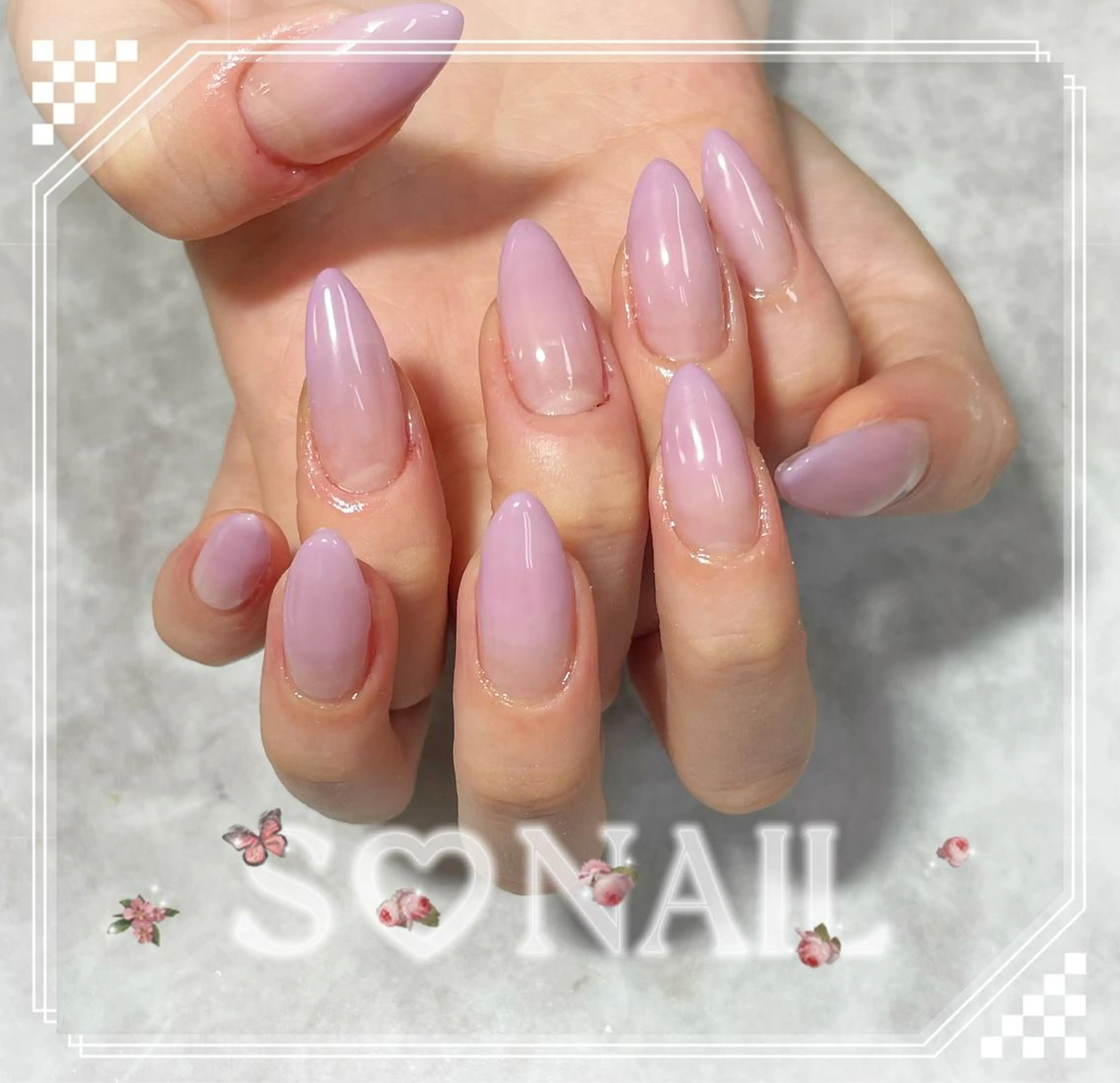 ネイル 持ち込み ハンドネイル S♡NAIL所属・S.NAIL Suuのネイルデザイン