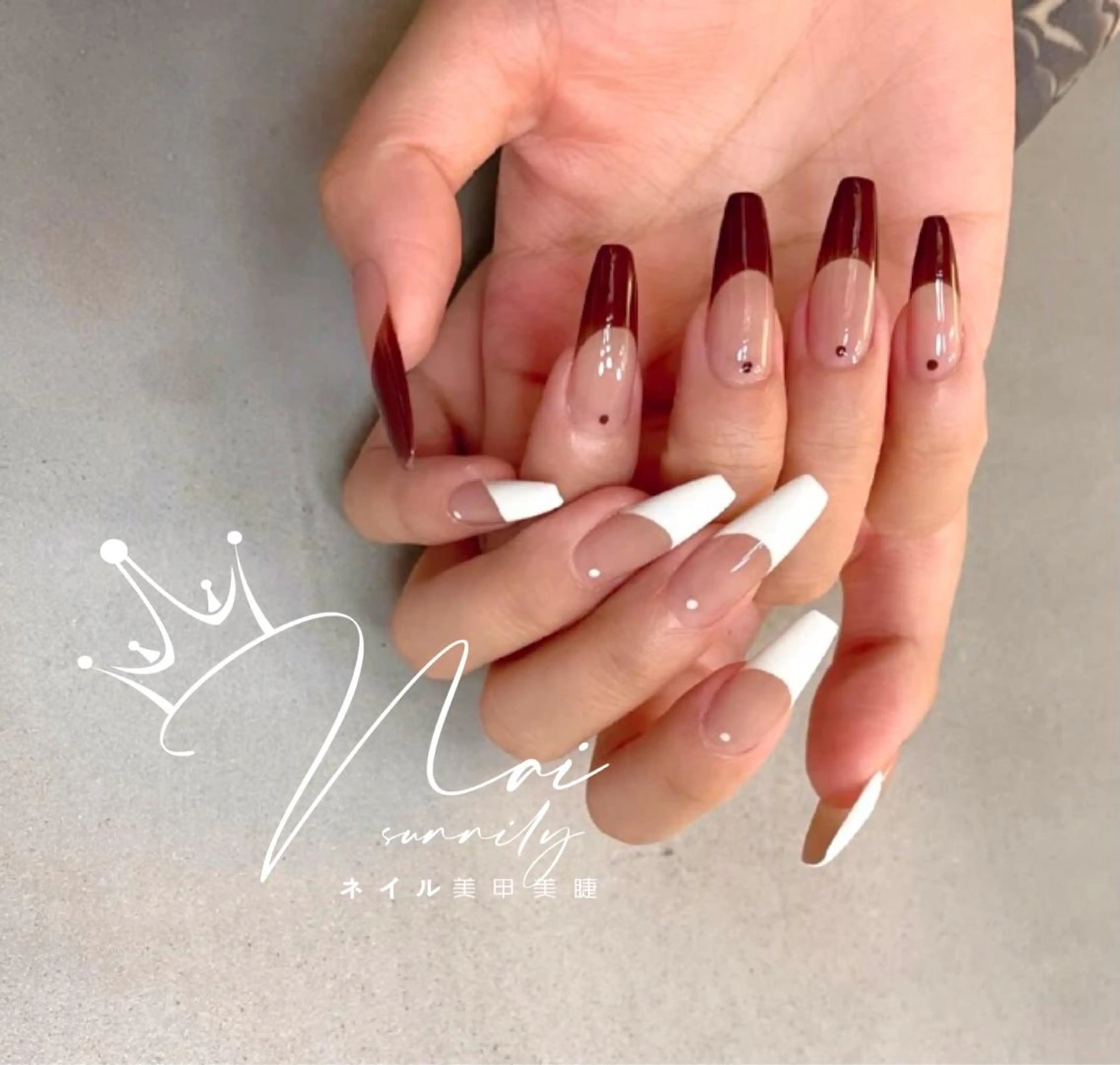 ネイル 長さだし専門店 M2　rikaのネイルデザイン