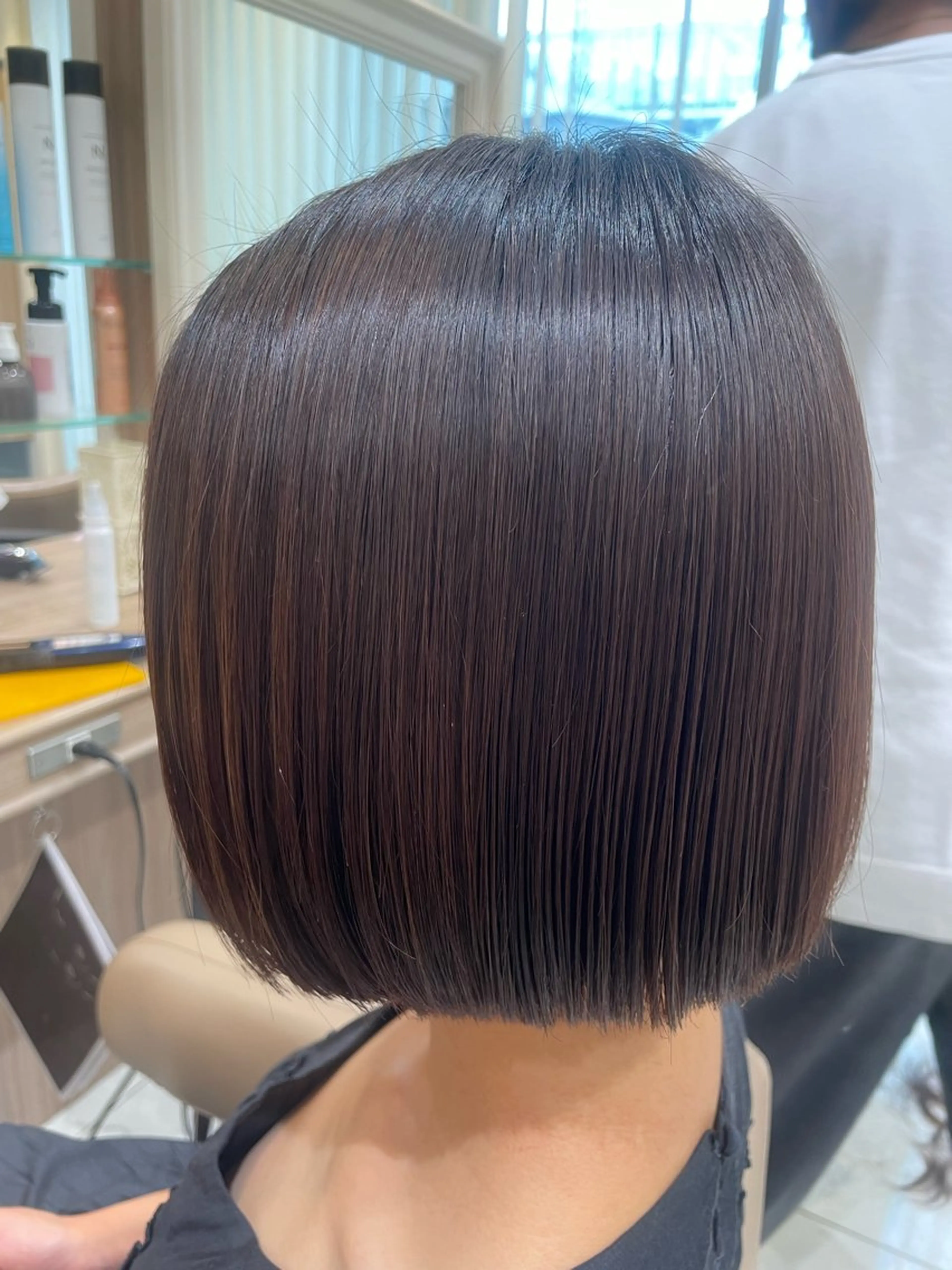 ショート カット トリートメント 韓国ヘアメイク🎀/ 縮毛矯正✨山本媛香のヘアスタイル