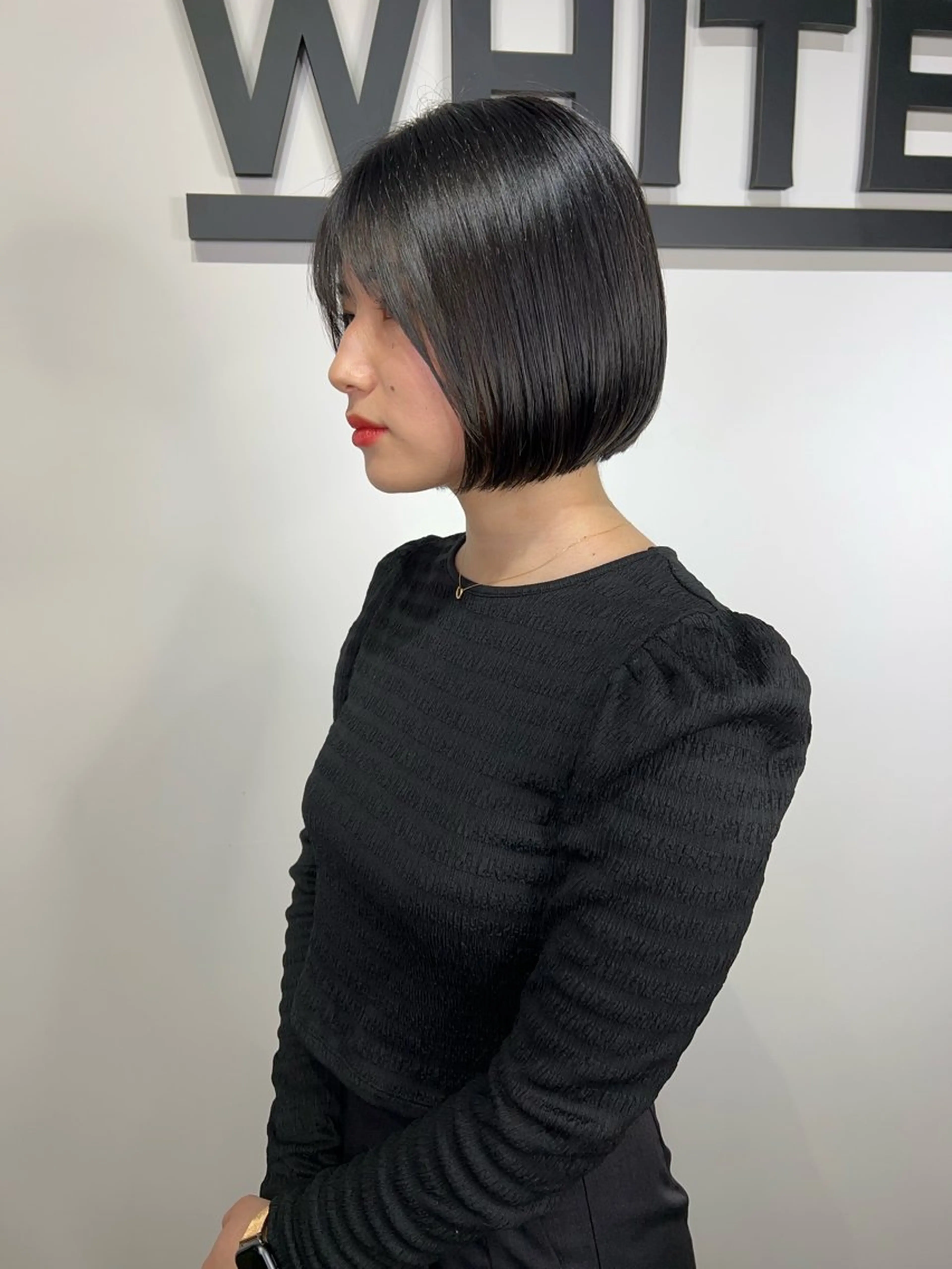 ショート カット ヘアカラー トリートメント RAISE by_WHITEのヘアスタイル