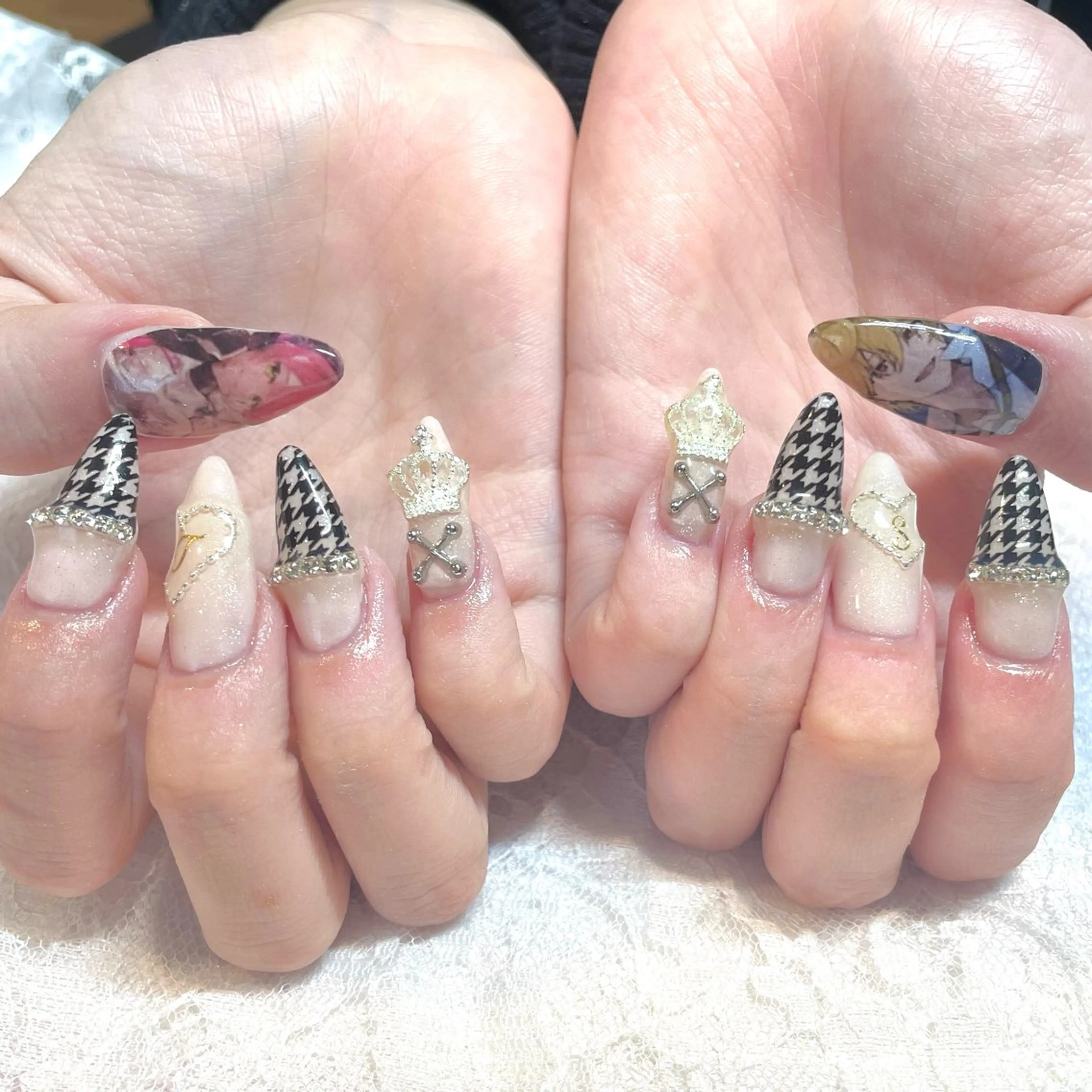 ネイル 持ち込み Nail ヌシん家 AKANEのネイルデザイン