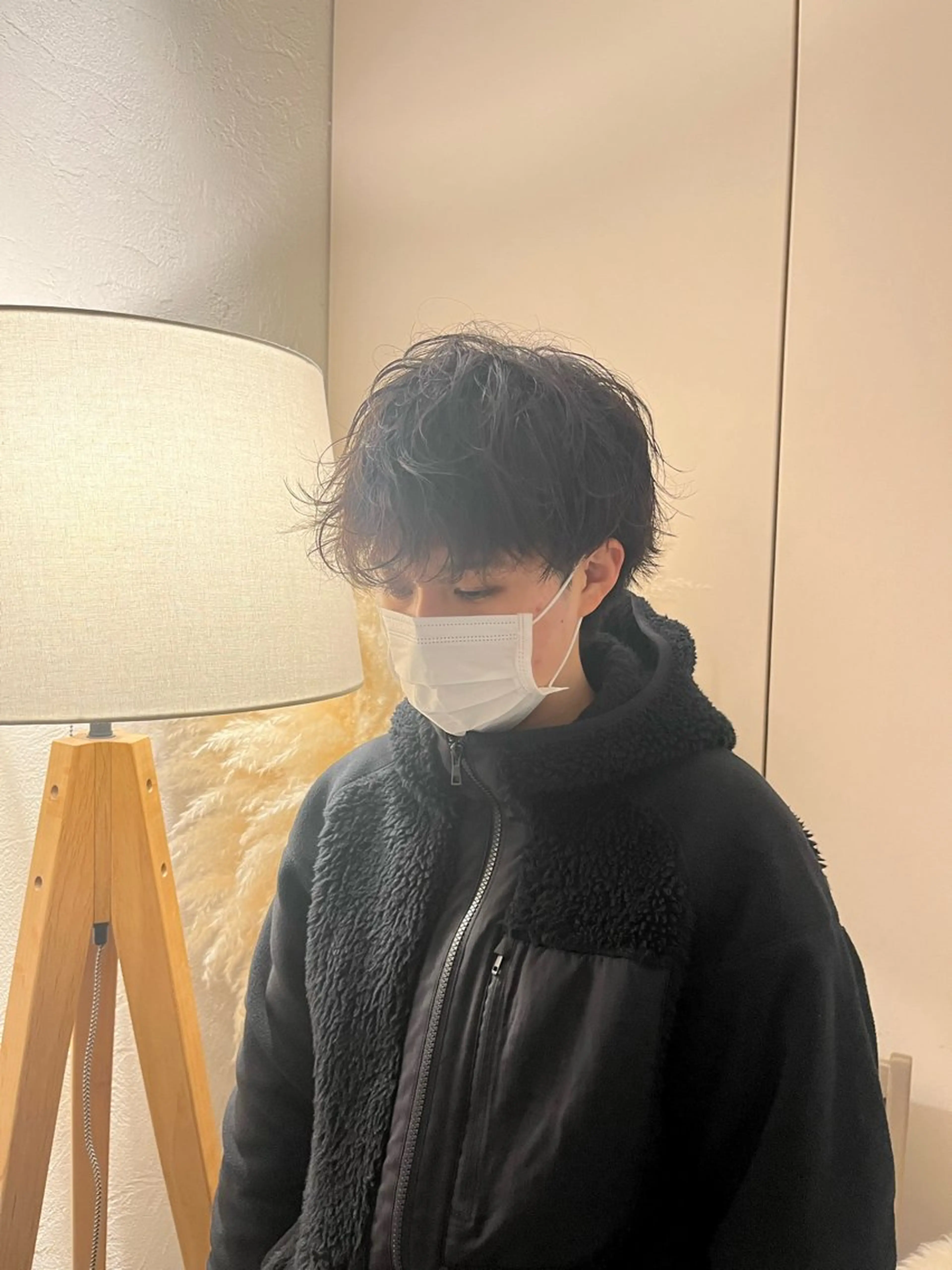 ショート soen所属・⚡メンズパーマフ ェードカットTomyのヘアスタイル