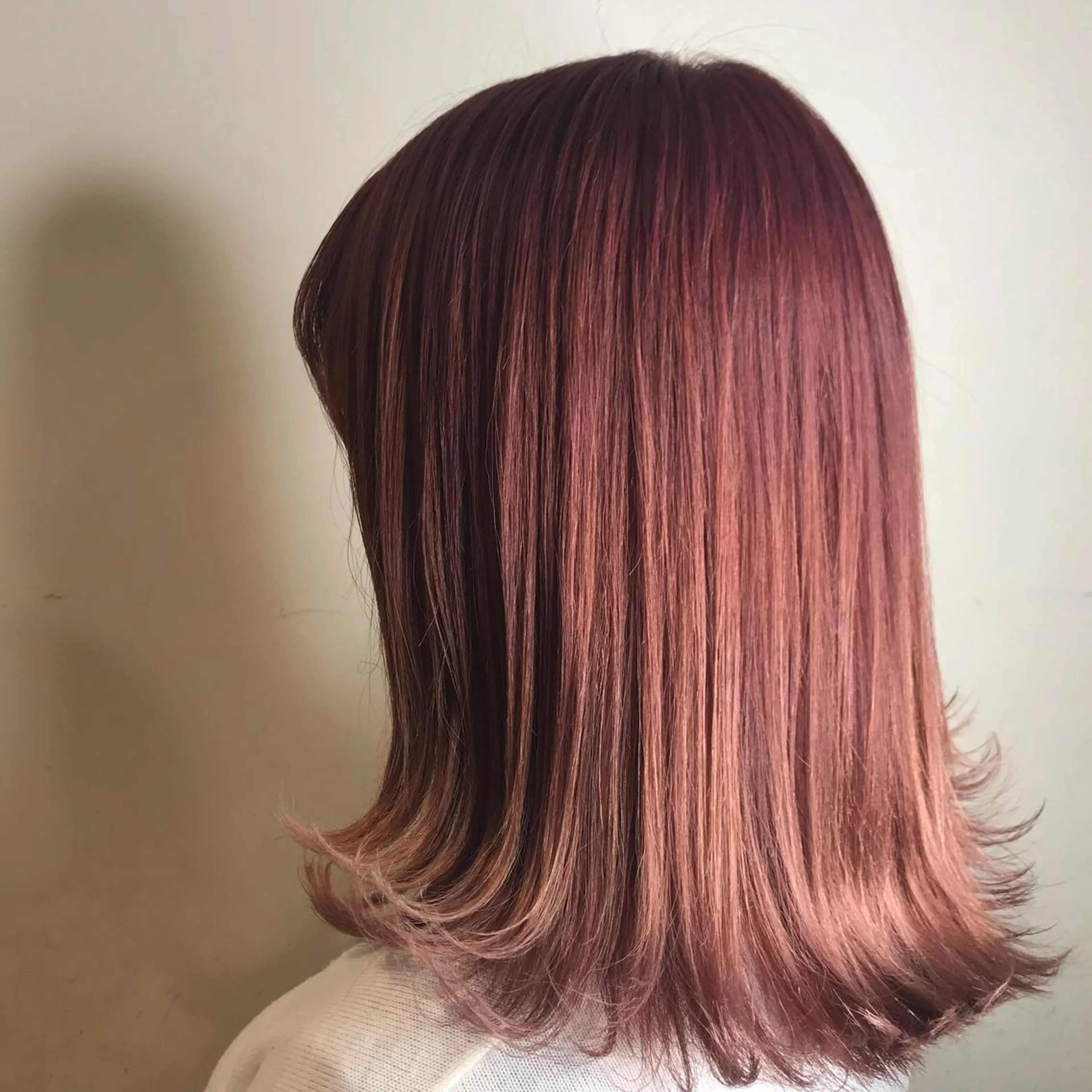 ミディアム カラー ヘアアレンジ knock【ノック】所属・烏丸韓国ヘア🇰🇷 ayaka🎀のヘアスタイル