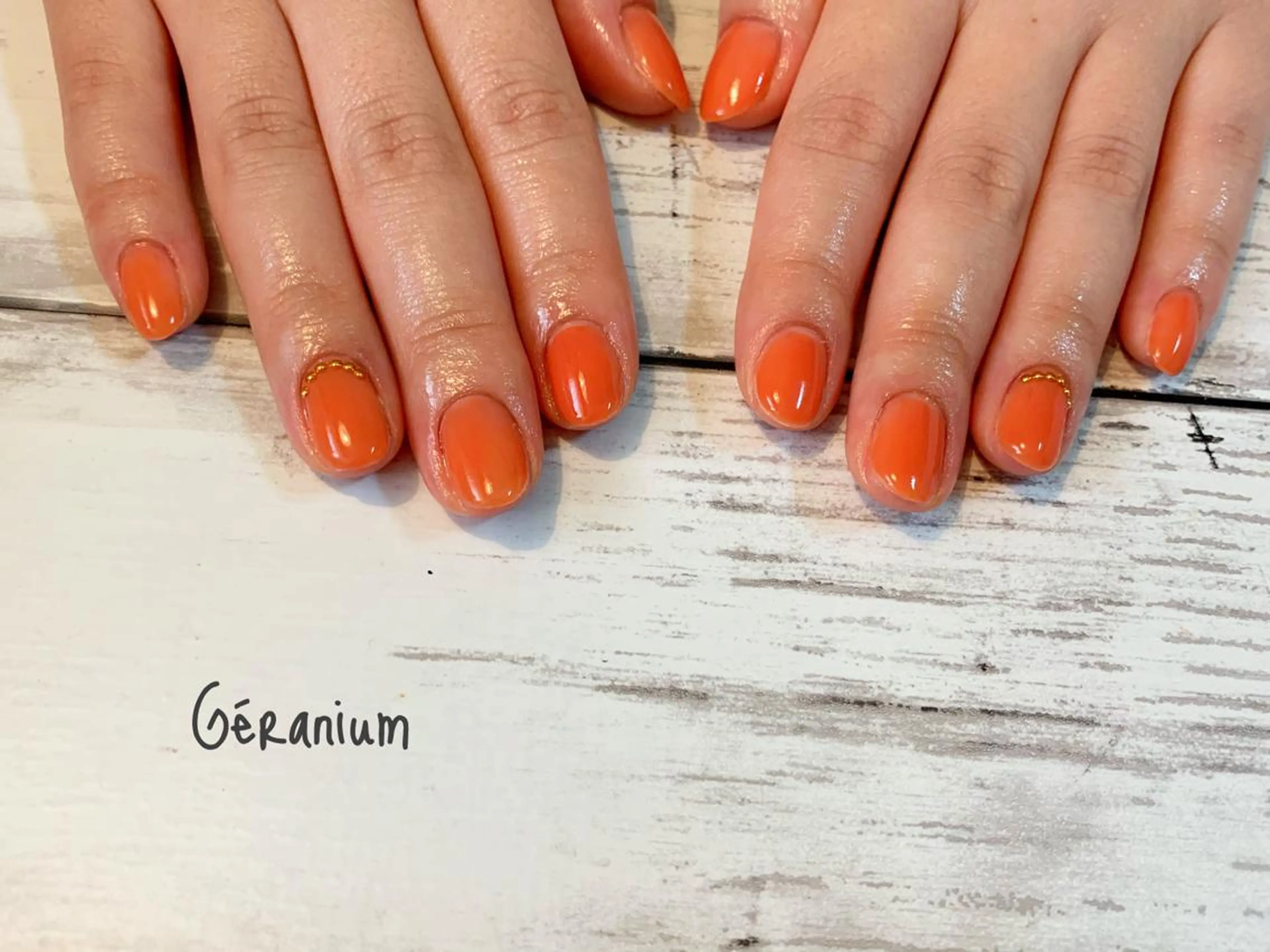 ネイル ハンドネイル フットネイル GéRanium Harukaのネイルデザイン