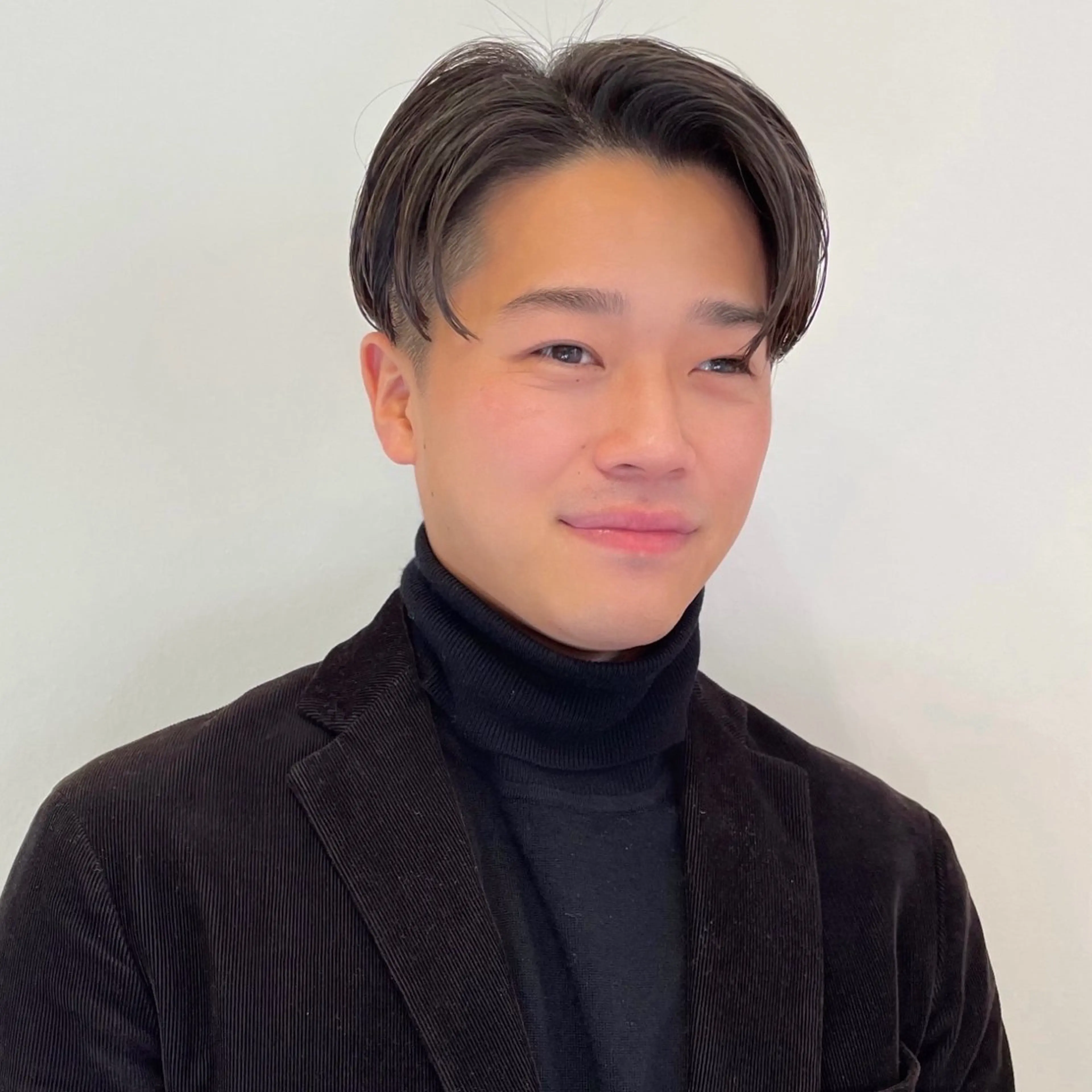 ショート メンズ ビジネス センターパート メンズショート ショートヘア カット 堀江将太朗/恵比寿/ メンズカットのヘアスタイル