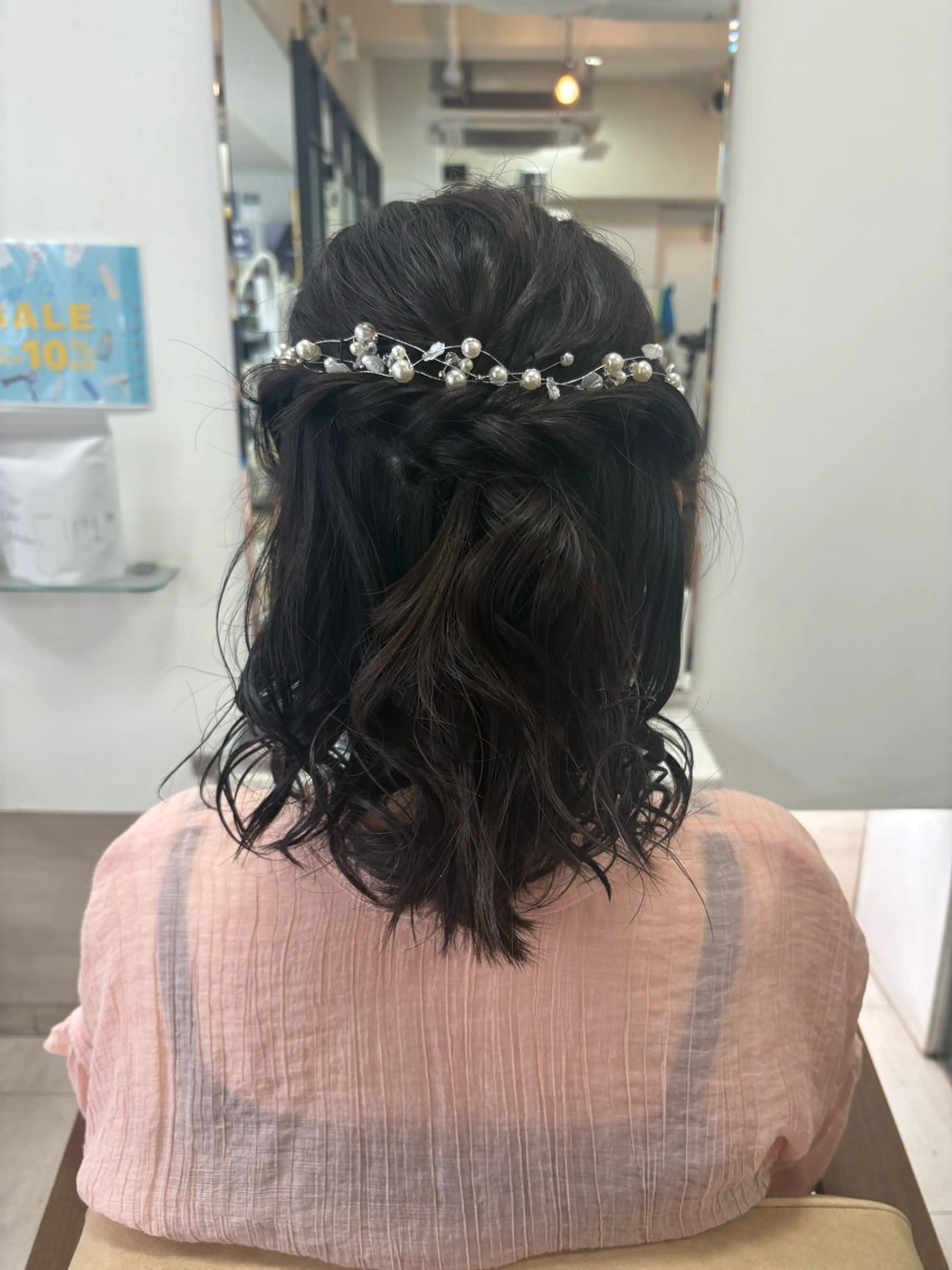 ヘアセット 栗田 優月のヘアスタイル