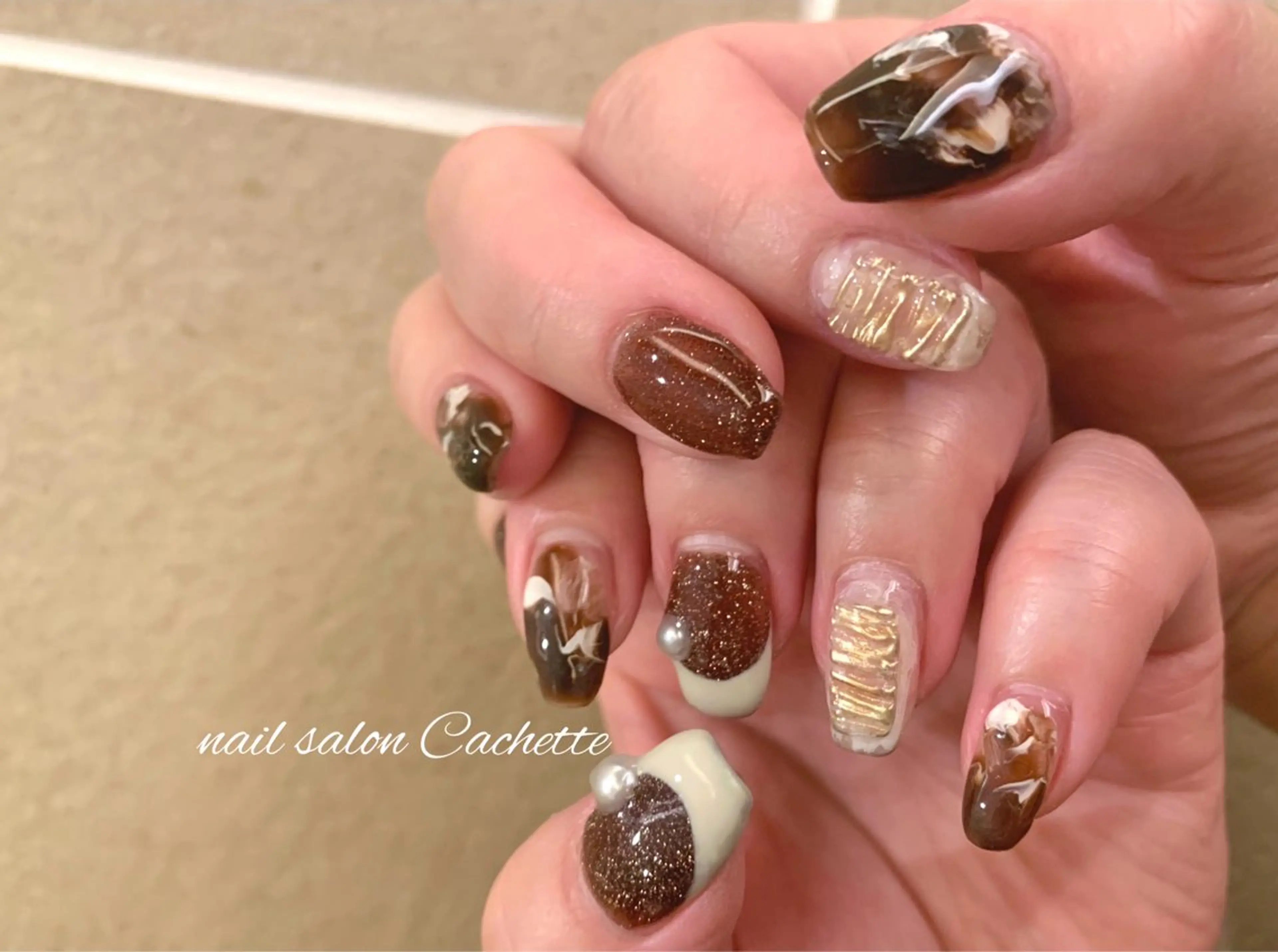 ネイル ✧Cachette✧ YUKARIのネイルデザイン