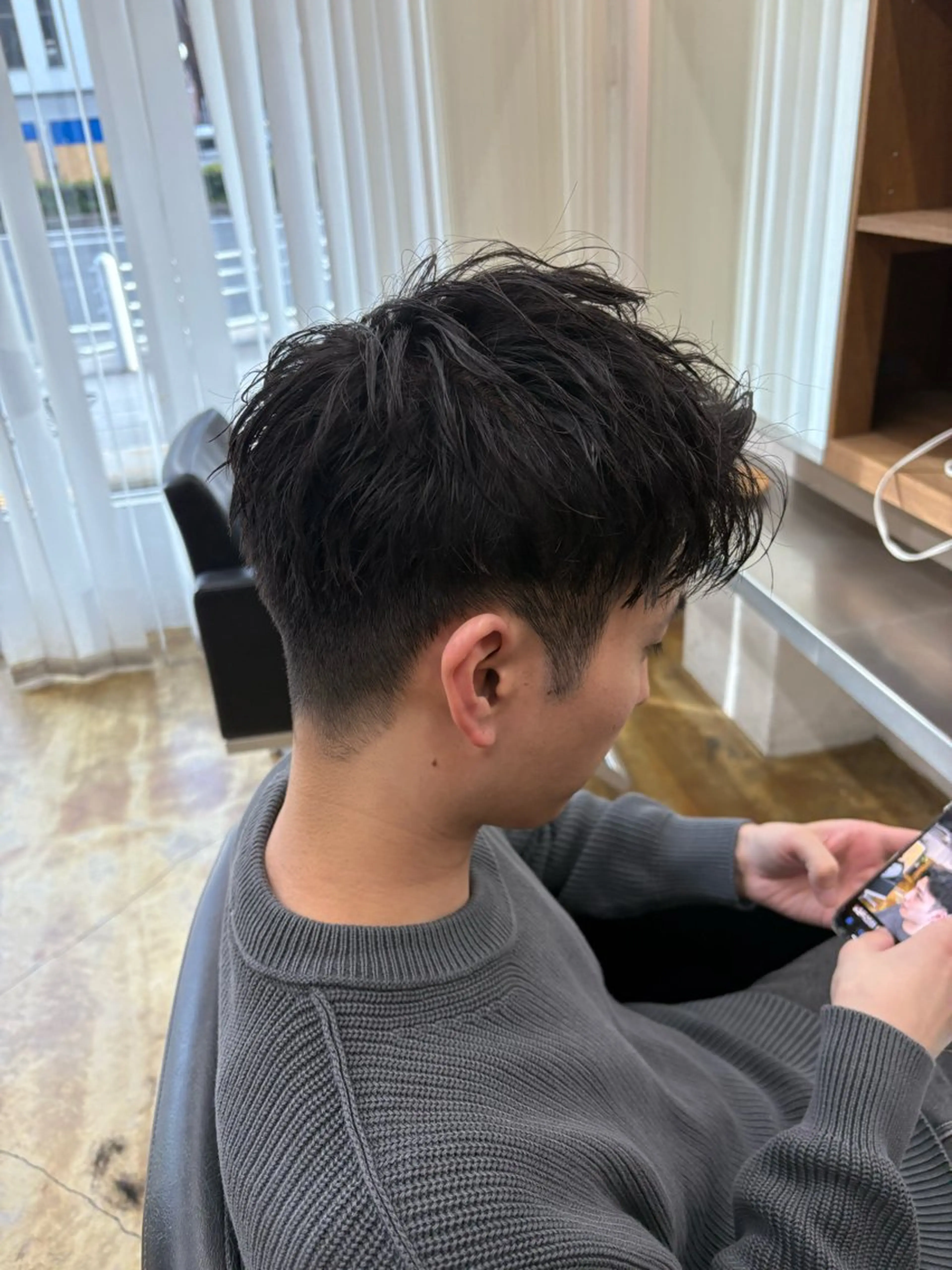 ショート メンズ アップバング メンズショート ショートヘア BELO/ yuzuのヘアスタイル