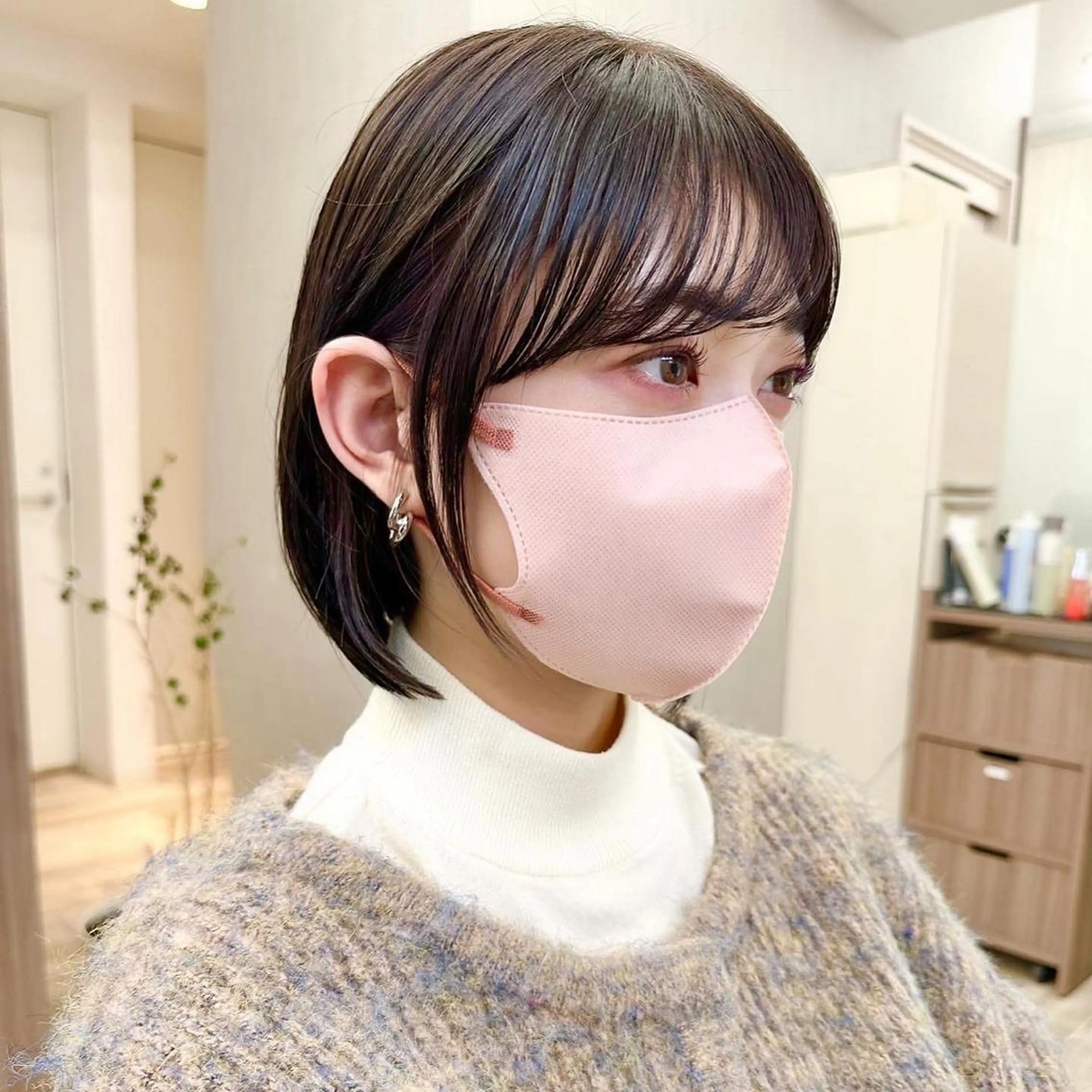 ショート カラー ショートボブ ボブ 似合わせカット ショートヘア 小顔カット タキガミ ジョウジのヘアスタイル